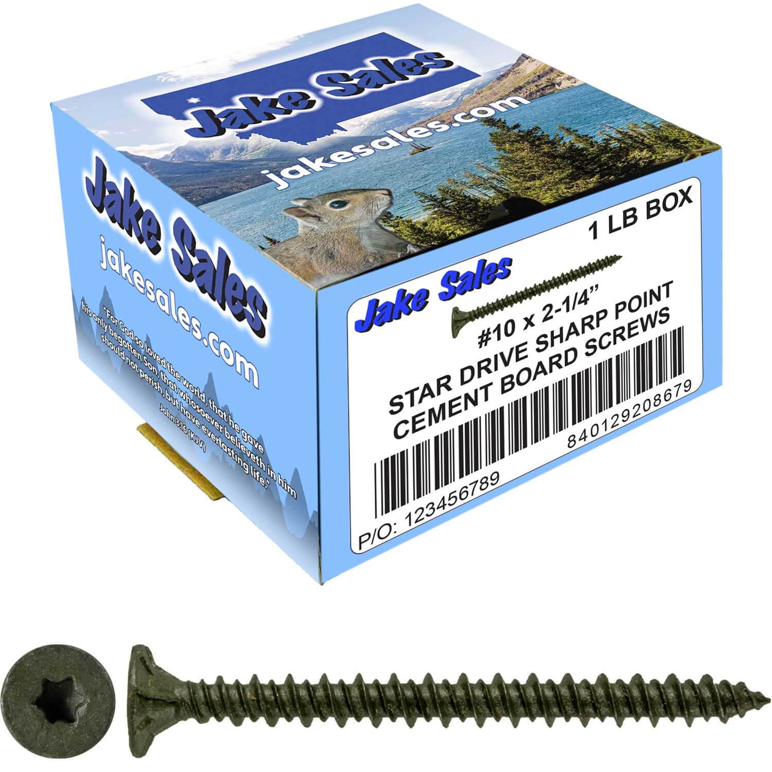 #10 Cement Board Torx/Star Head Screws SHARP POINT for Fastening Cement Backer Board/Cement Board/Tile Board - Torx/Star - T-25 Torx Head - Image 26