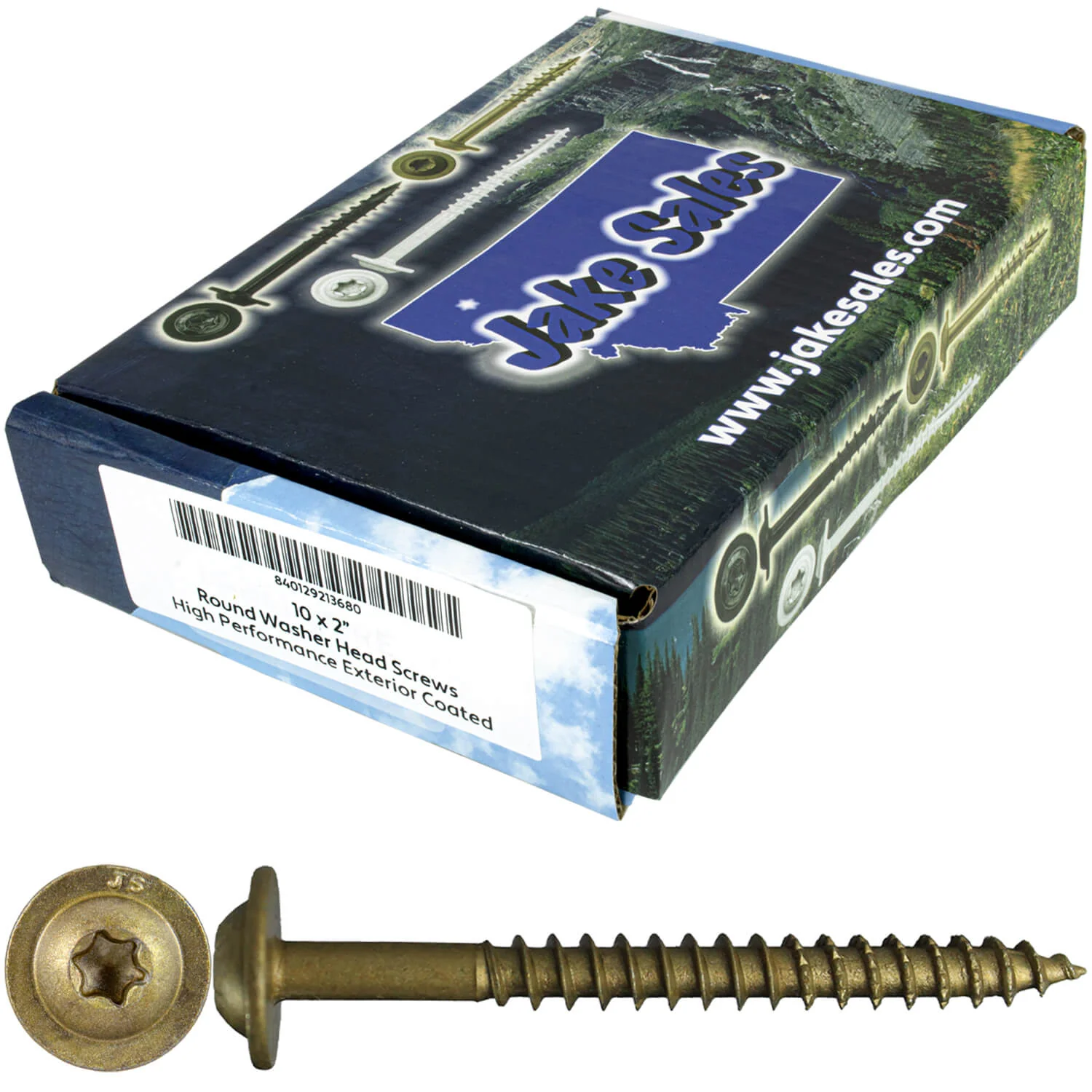 #10 Round Washer (Modified Truss) Head Screw Torx/Star Drive Head Wood Screw, Multipurpose Wood Screws for Construction, Cabinets and Furniture. - Image 86