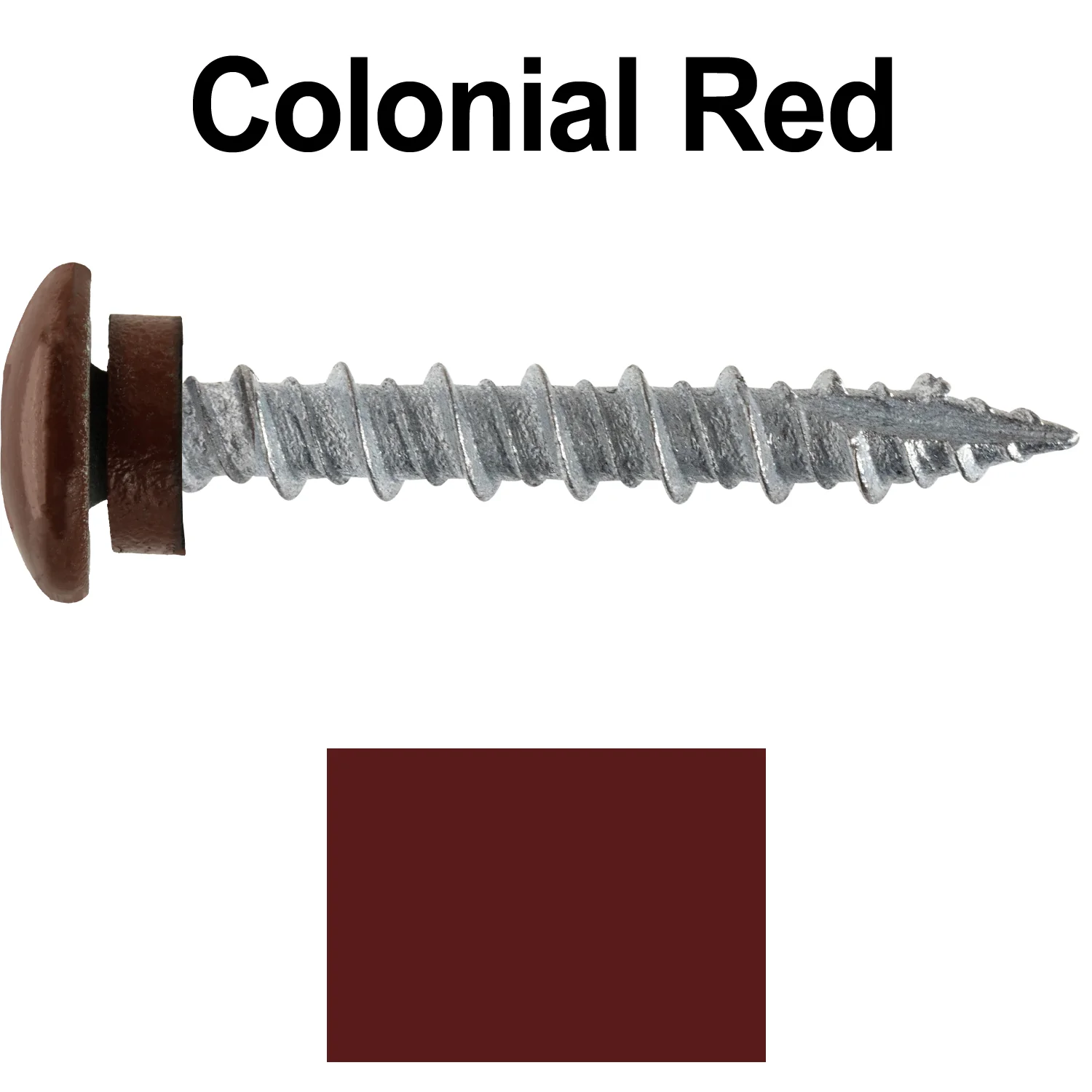 10 x 1-1/2” LOW PROFILE Star Head Roofing Screws - HI-LO Thread - Metal To Wood - T25 Torx Drive Head - EPDM washer - Image 12