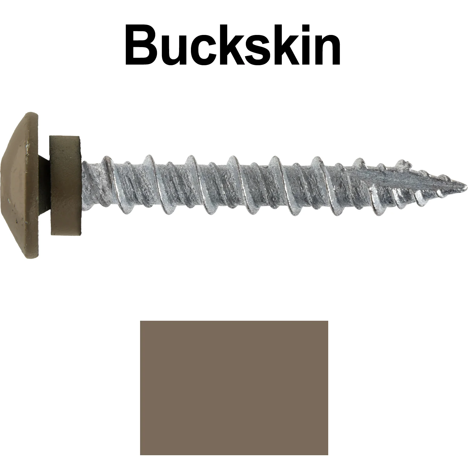 10 x 1-1/2” LOW PROFILE Star Head Roofing Screws - HI-LO Thread - Metal To Wood - T25 Torx Drive Head - EPDM washer - Image 13