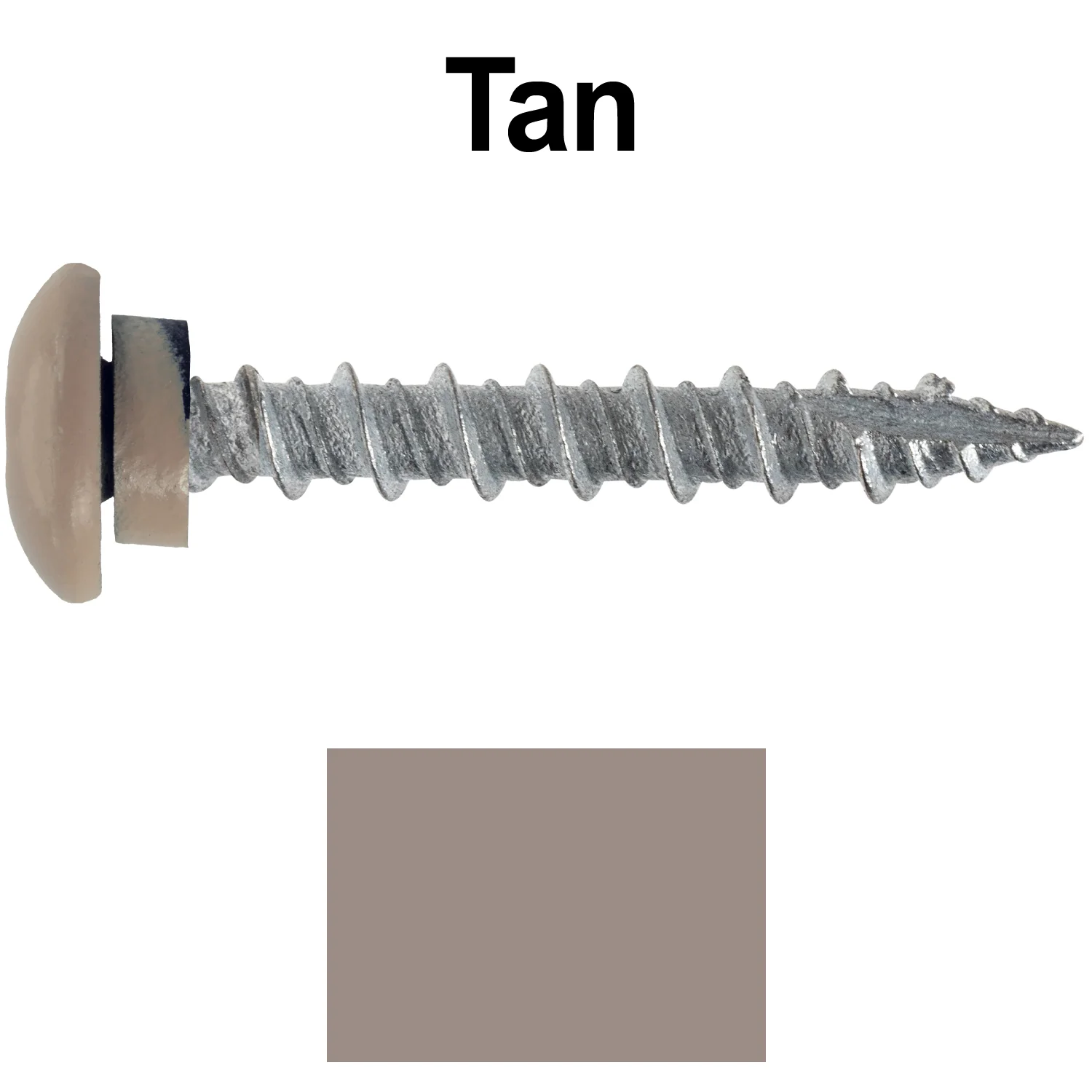 10 x 1-1/2” LOW PROFILE Star Head Roofing Screws - HI-LO Thread - Metal To Wood - T25 Torx Drive Head - EPDM washer - Image 22