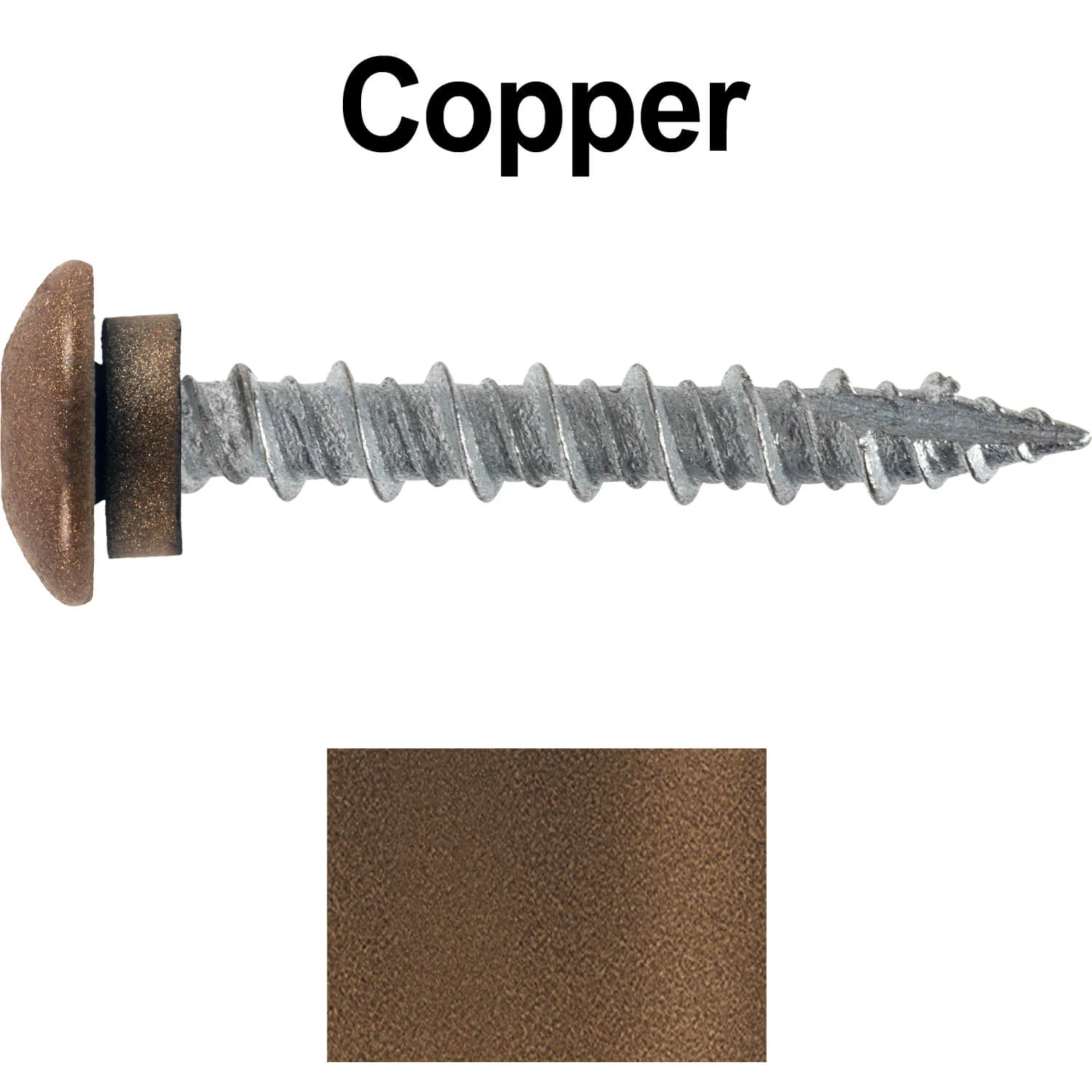 10 x 1-1/2” LOW PROFILE Star Head Roofing Screws - HI-LO Thread - Metal To Wood - T25 Torx Drive Head - EPDM washer - Image 8