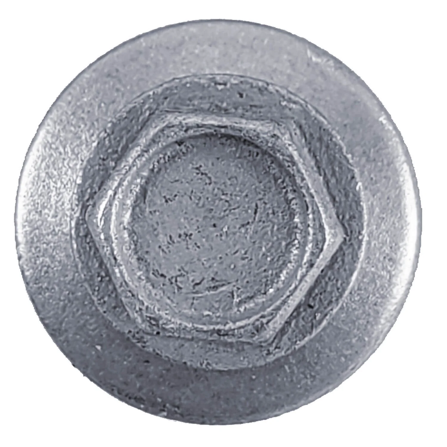 #10 x 1-1/2" Metal ROOFING SCREWS - Hex Washer Head - Self starting/self tapping - EPDM washer. Colored head. - Image 3
