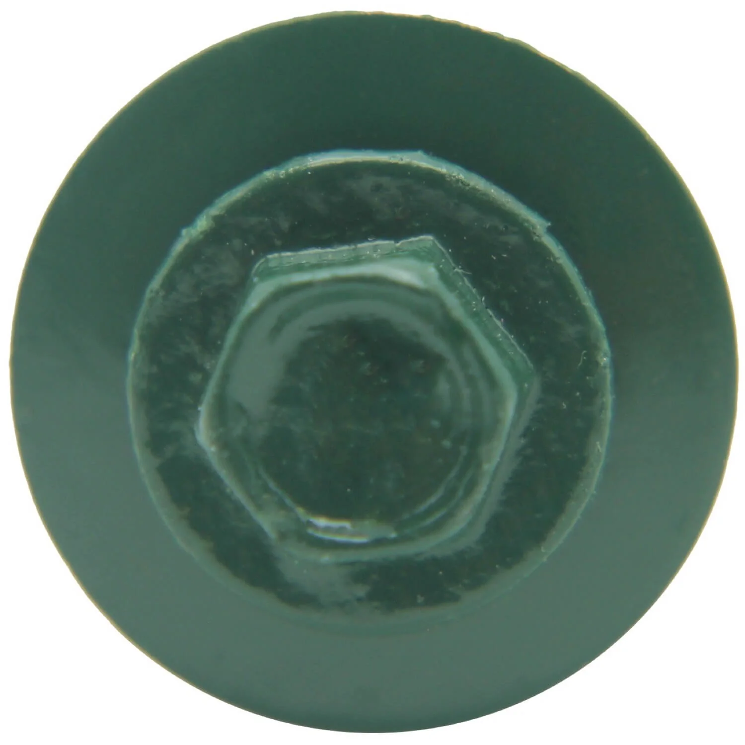 10 X 1-1/2” Zinc Aluminum Cap MINI-DRILLER Roofing Screws HI-LO THREAD Zinc Plated Carbon Steel Shank - EPDM Washer - Colored head - Image 97