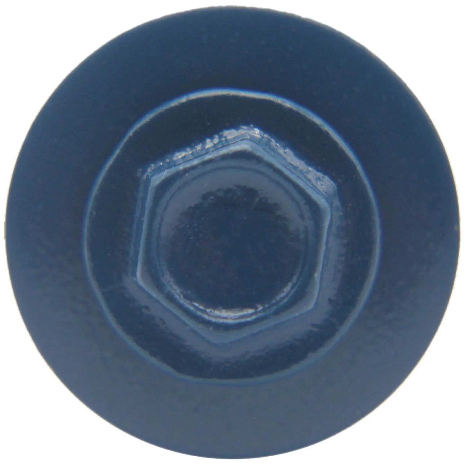 #10 X 1" HI-LO Zinc Aluminum Cap Metal Roofing Screws - Hex Washer Head - Self starting/self tapping - EPDM washer. Colored head. - Image 94