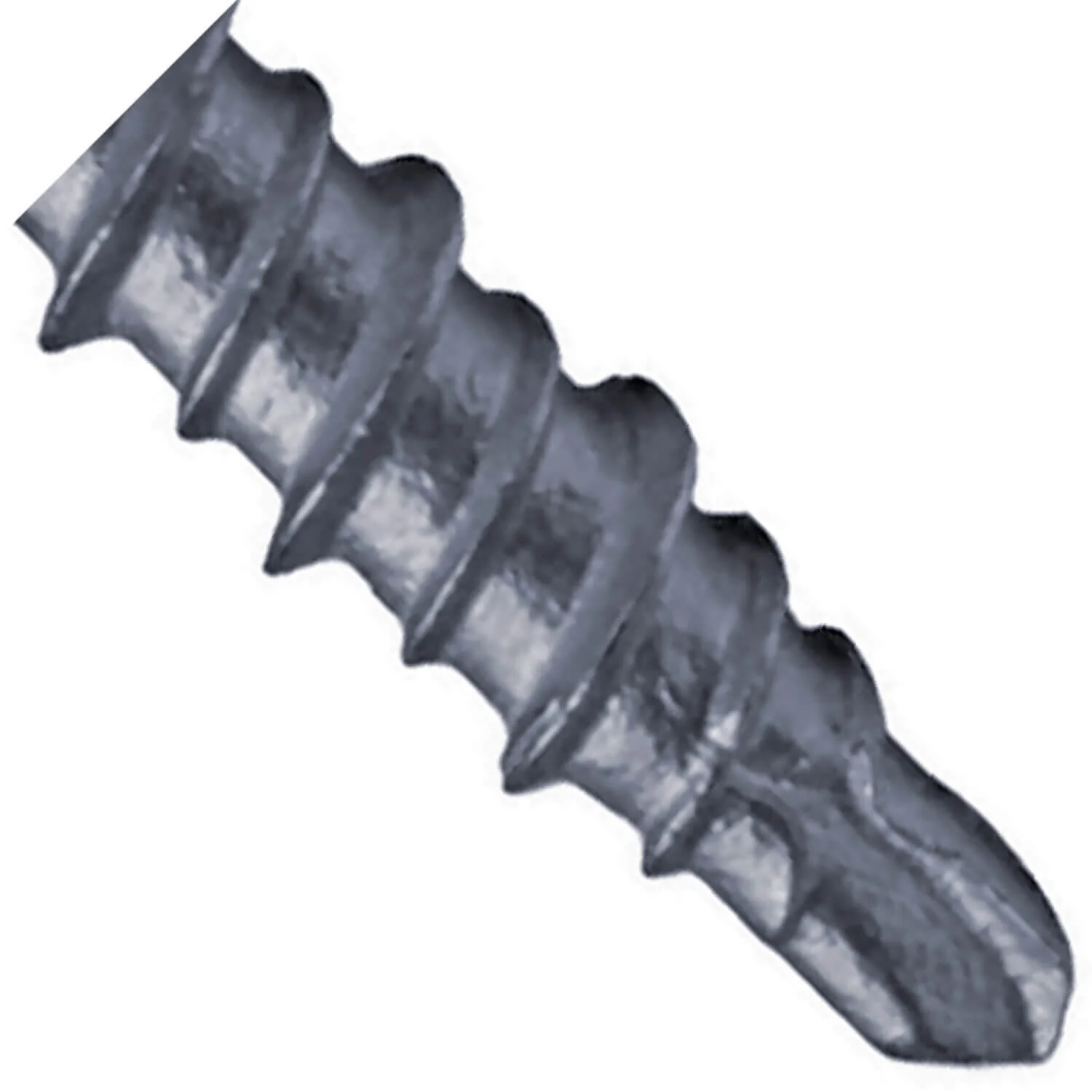 #10 x 1" Mini Driller Sheet Metal Roofing Screw - Hex Washer Head -  Self starting metal to wood siding screws. EPDM washer. Colored head. - Image 4