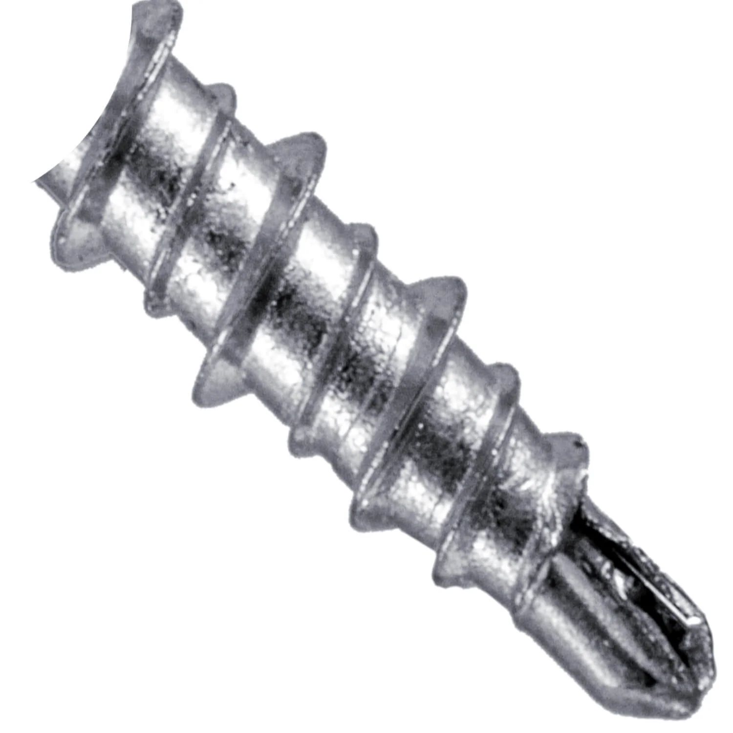 #10 x 1" Stainless Steel Mini Driller Sheet Metal Roofing Screw - Hex Washer Cap - Self starting metal to wood siding screws - EPDM washer. Colored Head. - Image 6