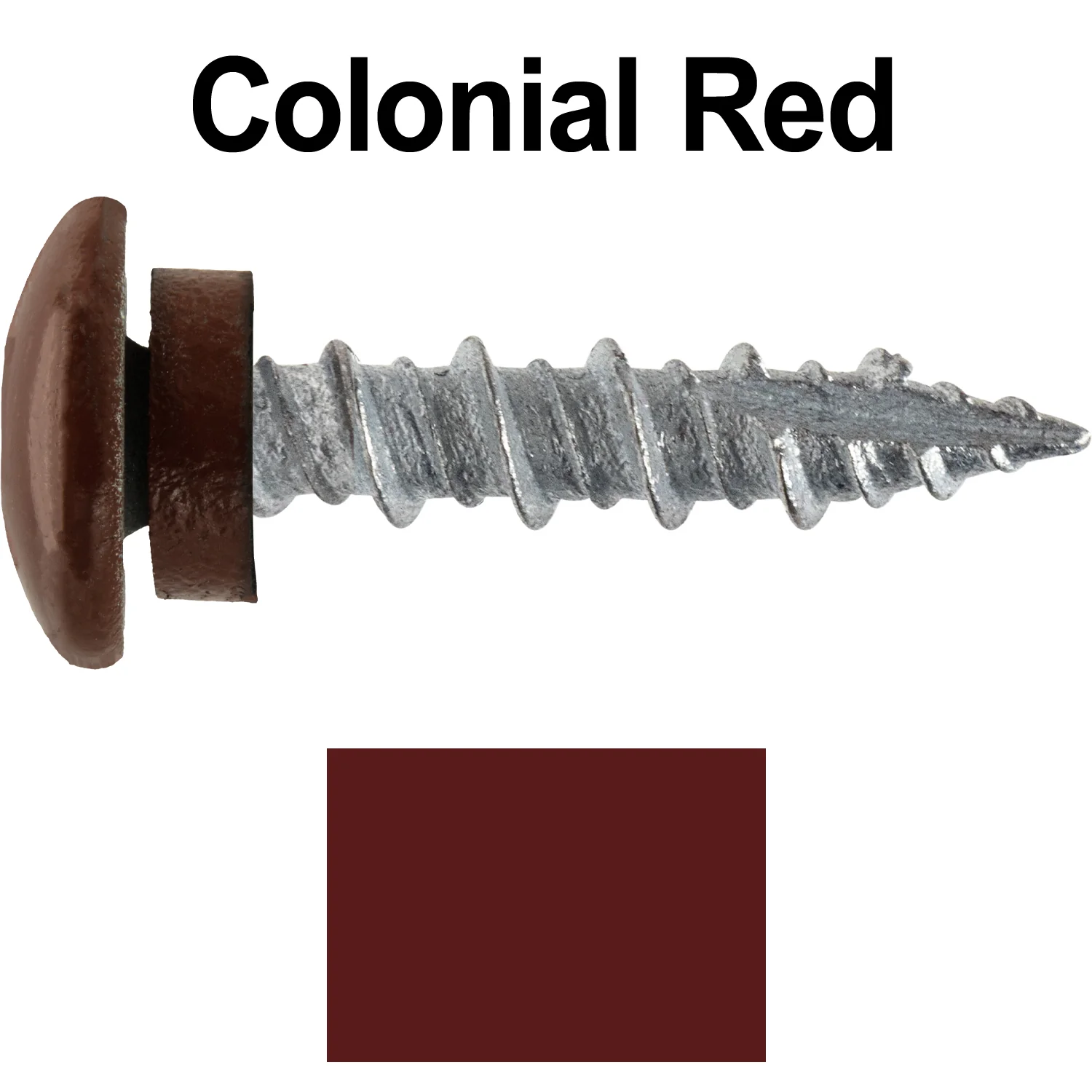 10 X 1" - LOW PROFILE Star Head Roofing Screws - HI-LO Thread - Metal To Wood - T25 Torx Drive Head - EPDM washer. - Image 17