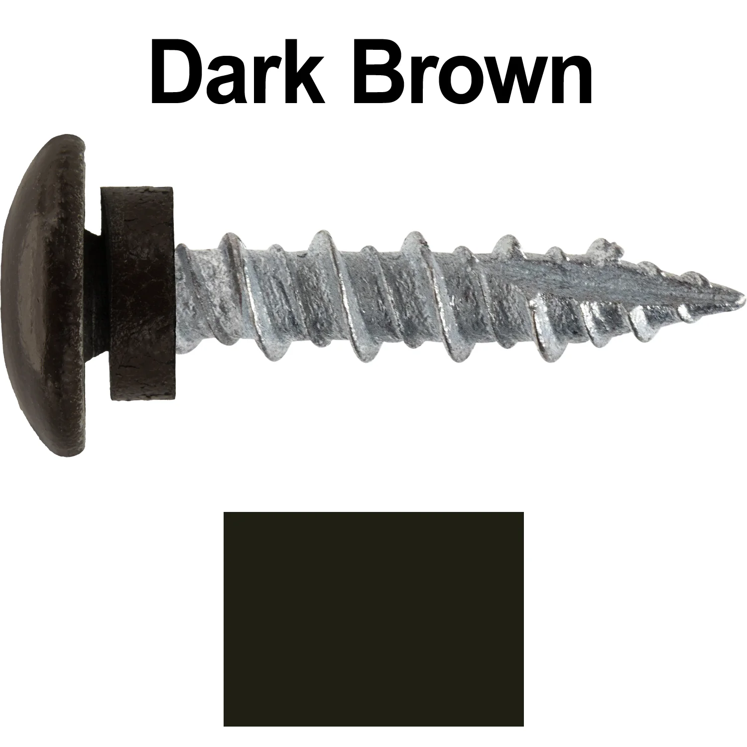10 X 1" - LOW PROFILE Star Head Roofing Screws - HI-LO Thread - Metal To Wood - T25 Torx Drive Head - EPDM washer. - Image 22