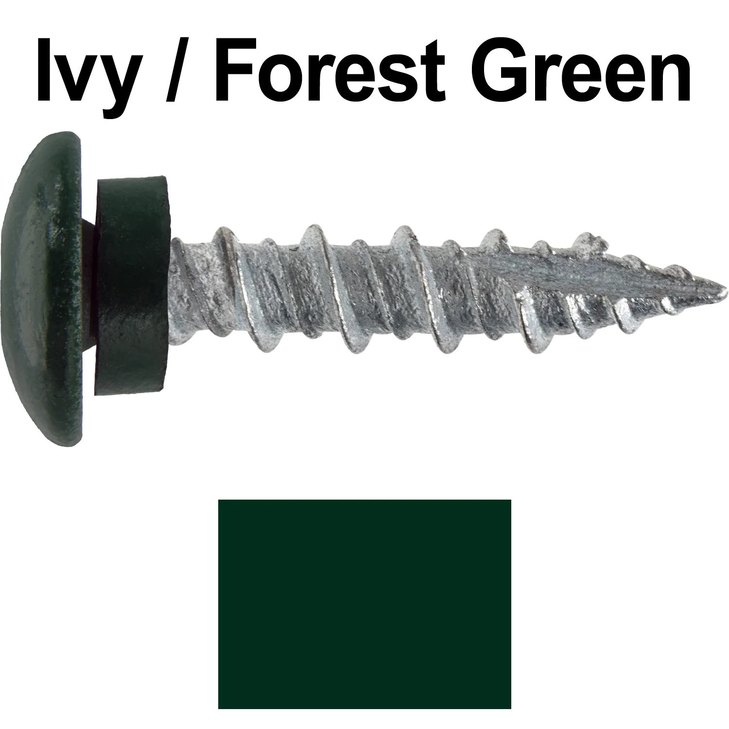 10 X 1" - LOW PROFILE Star Head Roofing Screws - HI-LO Thread - Metal To Wood - T25 Torx Drive Head - EPDM washer. - Image 31