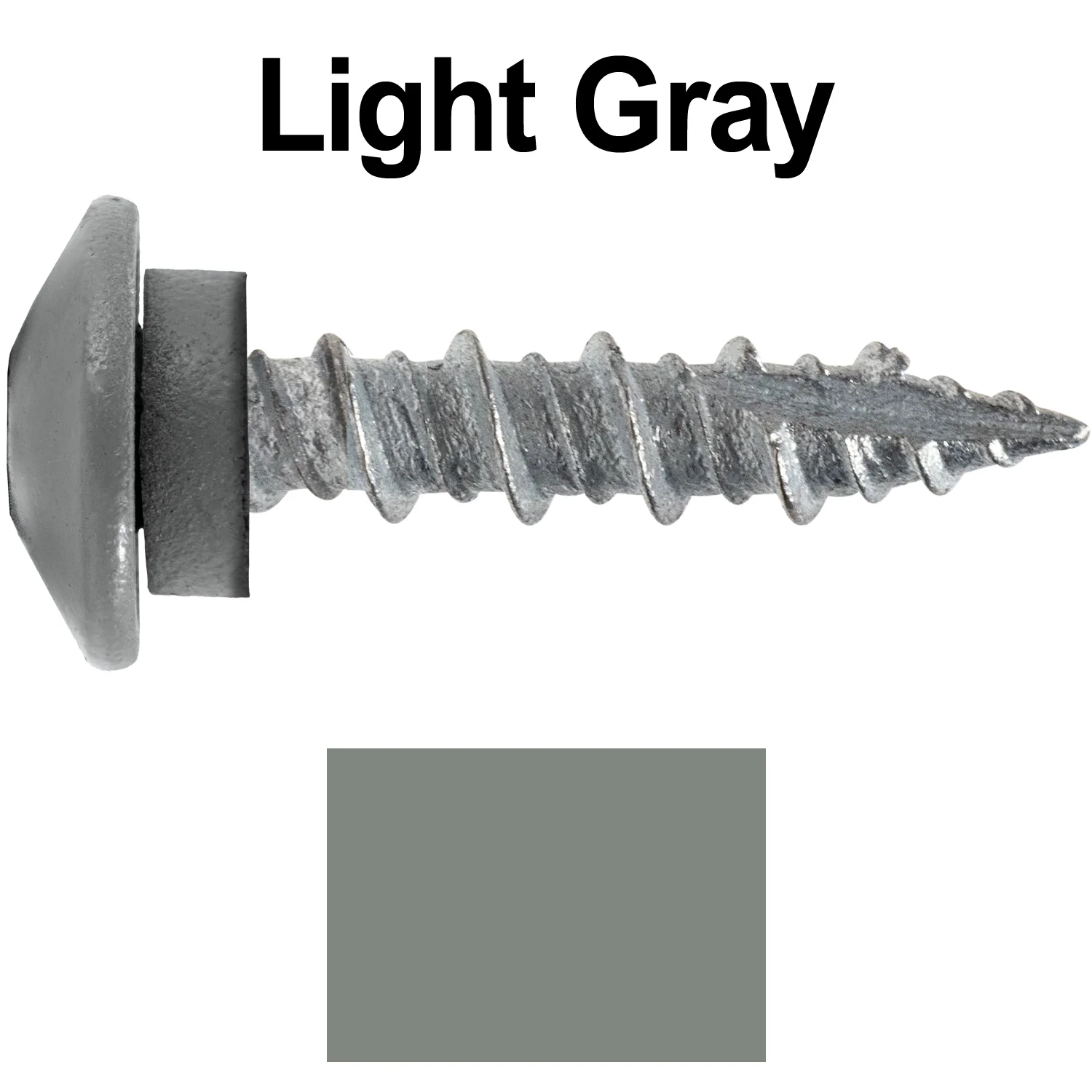 10 X 1" - LOW PROFILE Star Head Roofing Screws - HI-LO Thread - Metal To Wood - T25 Torx Drive Head - EPDM washer. - Image 33