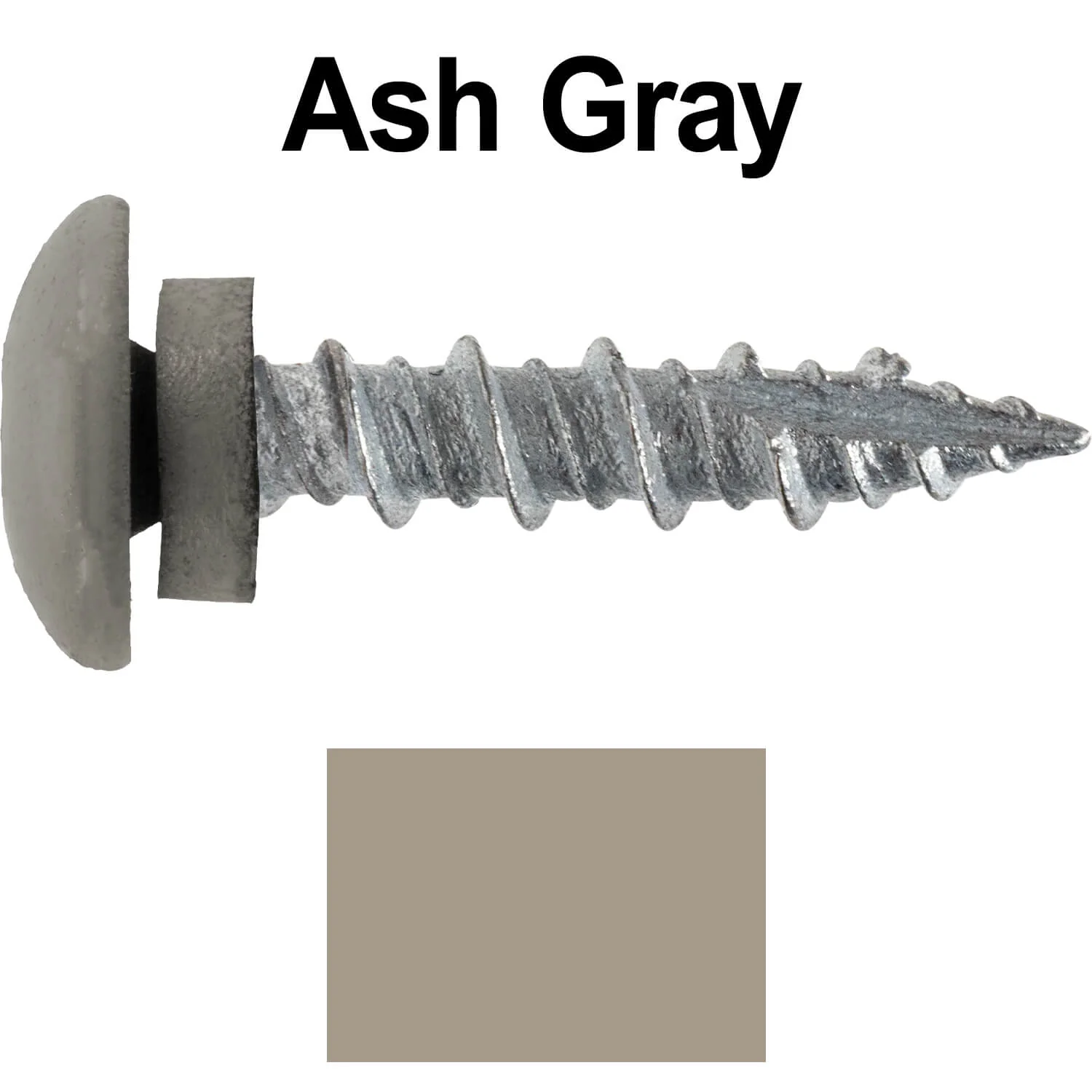 10 X 1" - LOW PROFILE Star Head Roofing Screws - HI-LO Thread - Metal To Wood - T25 Torx Drive Head - EPDM washer. - Image 64