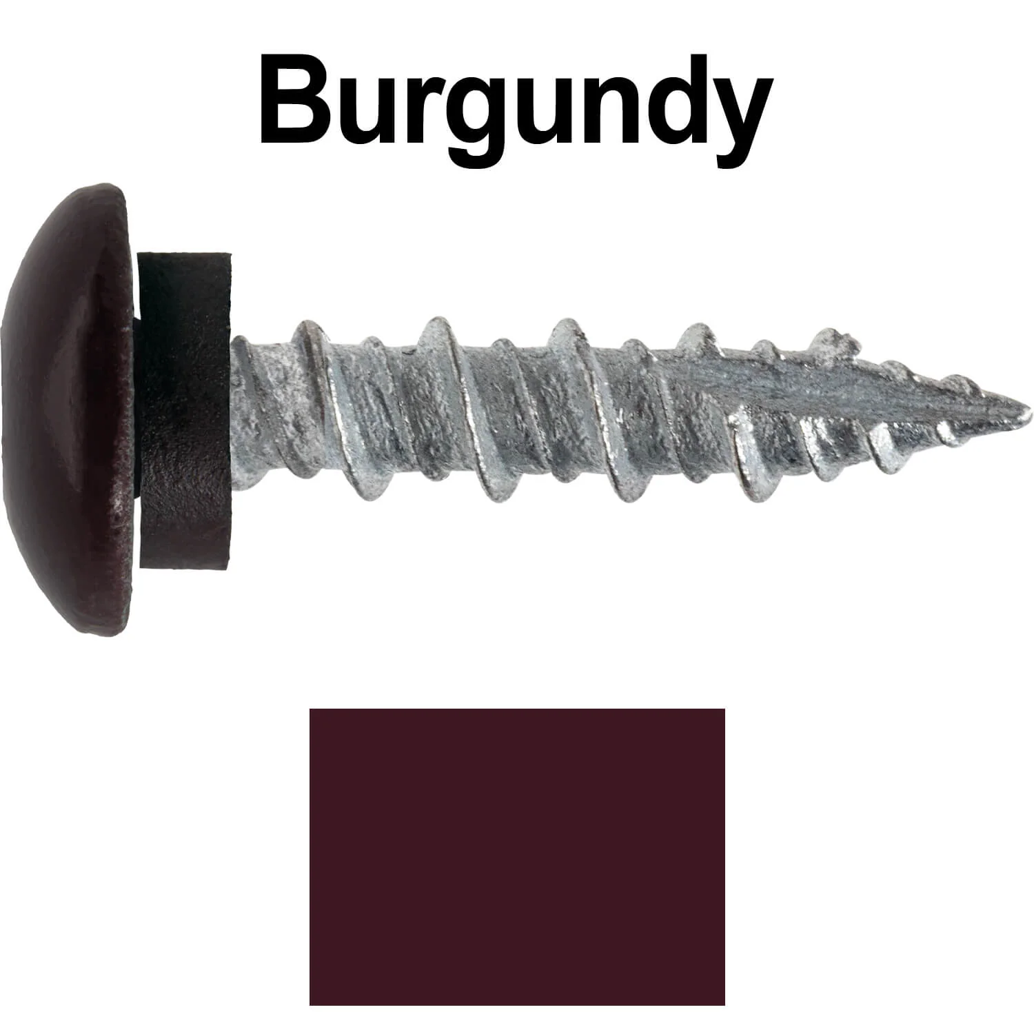 10 X 1" - LOW PROFILE Star Head Roofing Screws - HI-LO Thread - Metal To Wood - T25 Torx Drive Head - EPDM washer. - Image 72