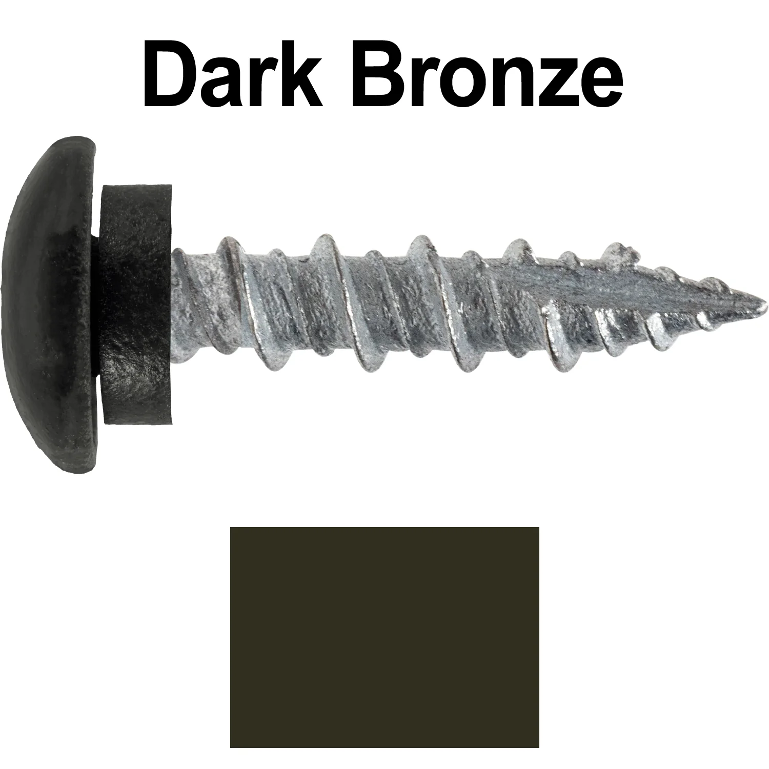 10 X 1" - LOW PROFILE Star Head Roofing Screws - HI-LO Thread - Metal To Wood - T25 Torx Drive Head - EPDM washer. - Image 84