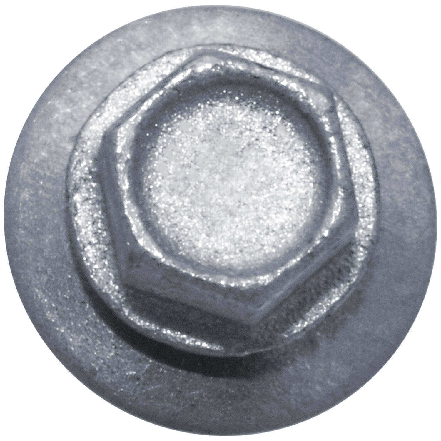 #10 x 2-1/2" Metal ROOFING SCREWS - Hex Washer Head - Self starting/self tapping - EPDM washer. Colored head. - Image 3