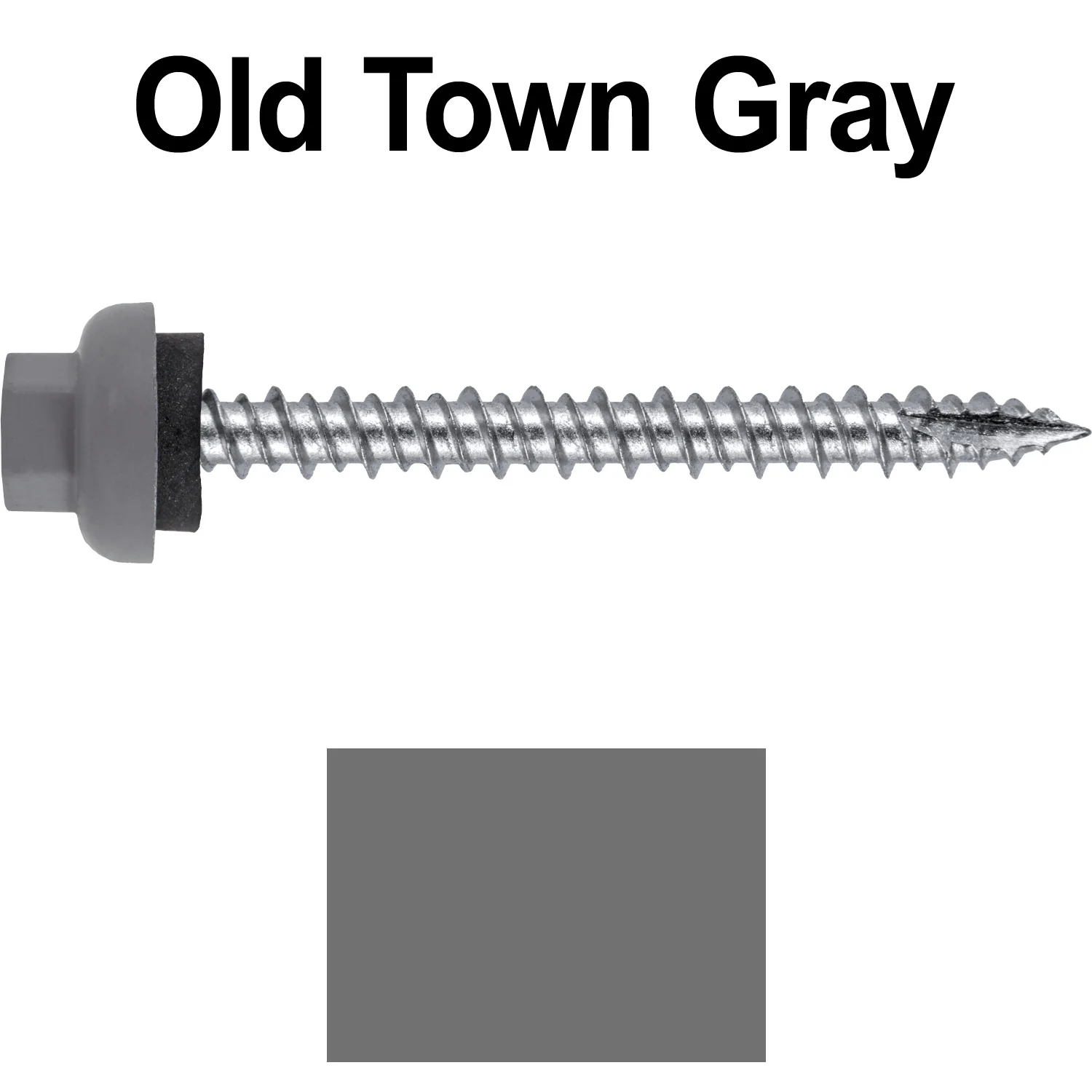 10 X 2“ HI-LO Zinc Aluminum Cap Metal Roofing Screws - Hex Washer Head - Self starting/self tapping - EPDM washer. Colored head. - Image 110