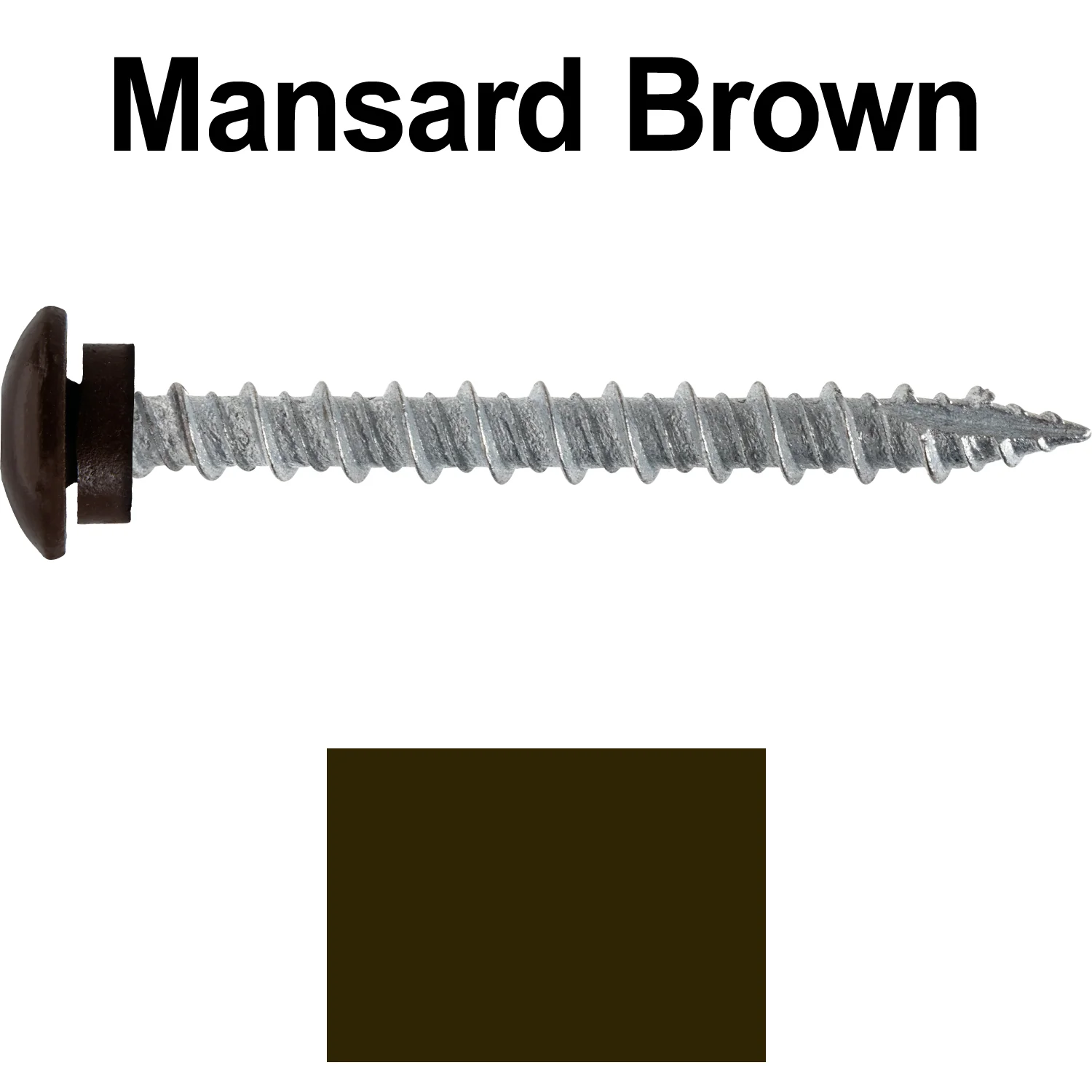 10 x 2" LOW PROFILE Star Head Roofing Screws - HI-LO Thread - Metal To Wood - T25 Torx Drive Head - EPDM washer. - Image 106