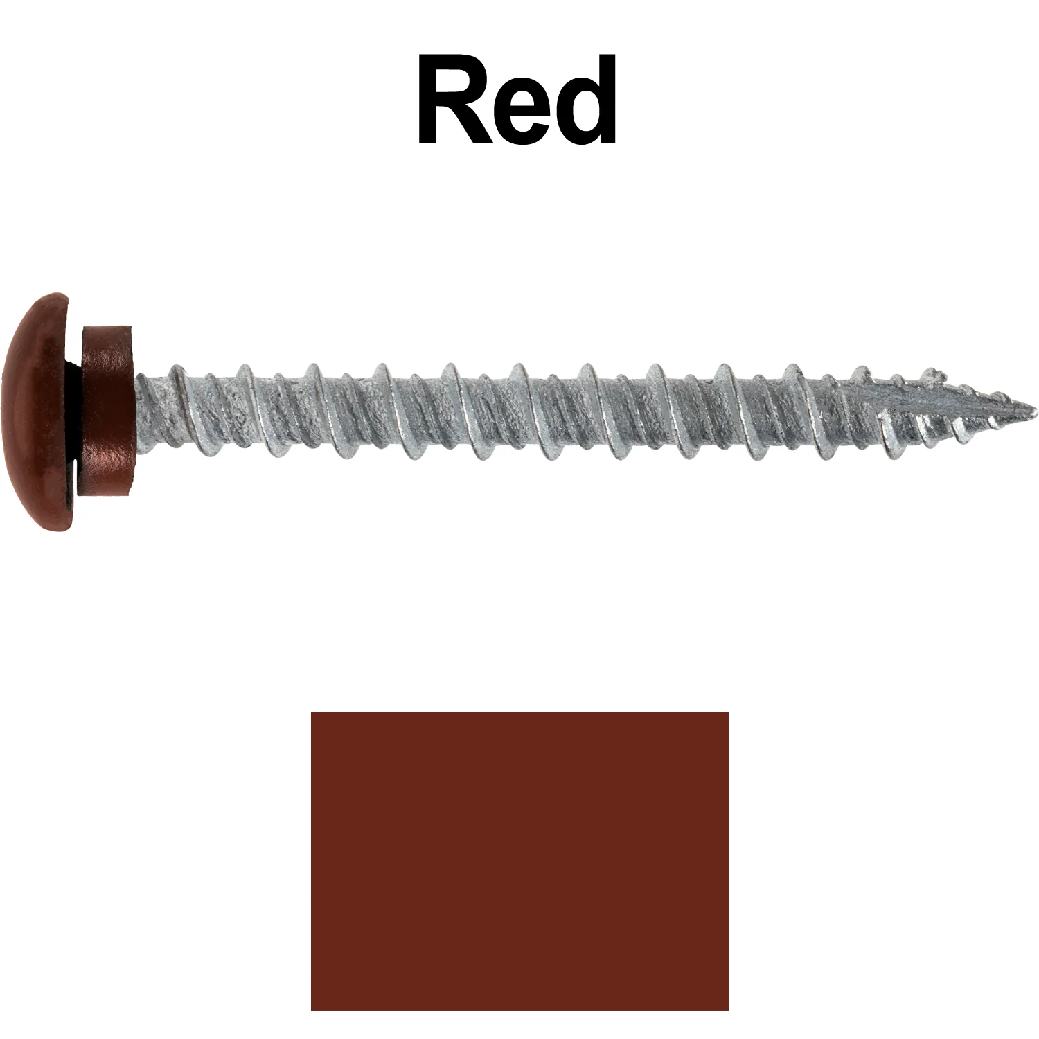 10 x 2" LOW PROFILE Star Head Roofing Screws - HI-LO Thread - Metal To Wood - T25 Torx Drive Head - EPDM washer. - Image 17