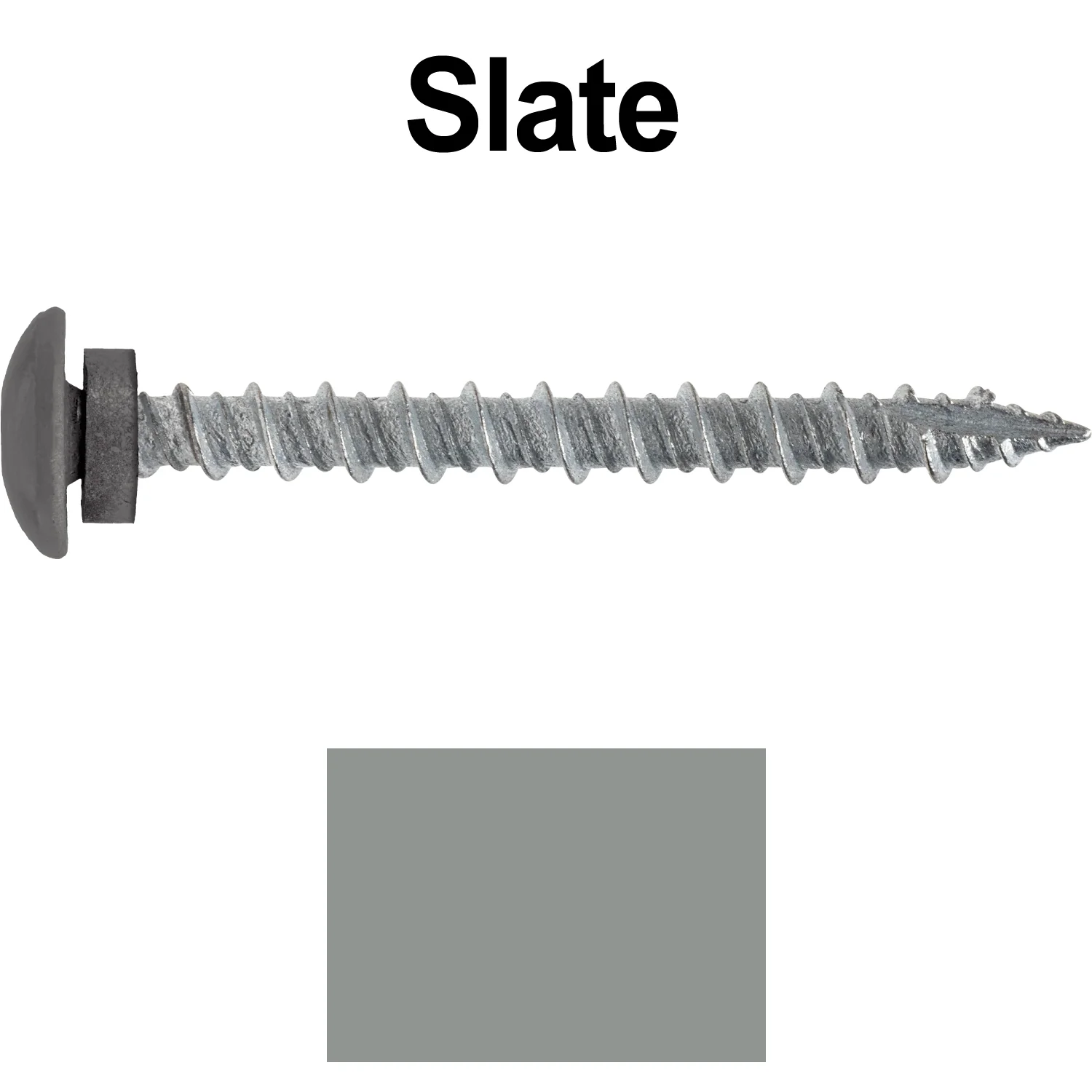 10 x 2" LOW PROFILE Star Head Roofing Screws - HI-LO Thread - Metal To Wood - T25 Torx Drive Head - EPDM washer. - Image 26