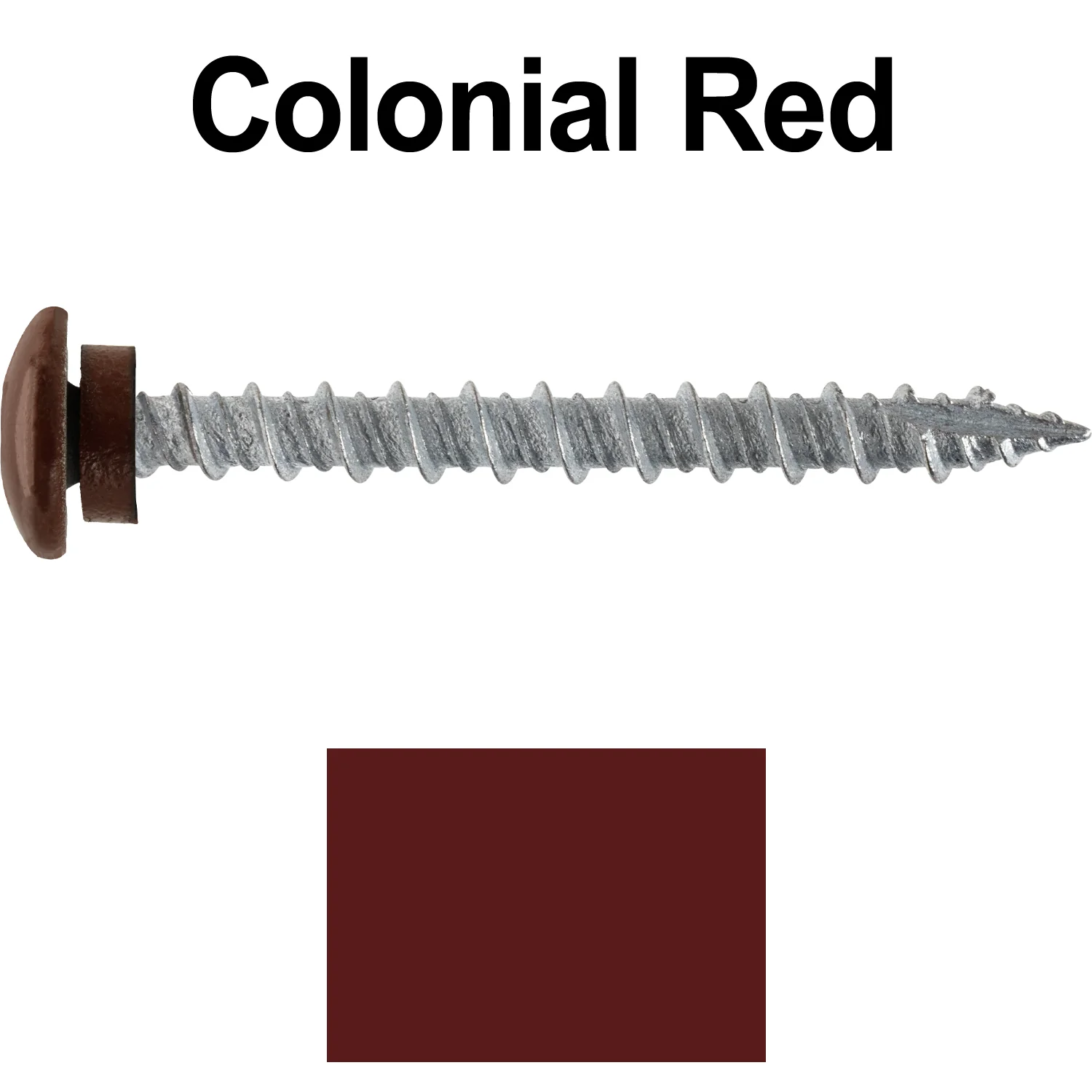 10 x 2" LOW PROFILE Star Head Roofing Screws - HI-LO Thread - Metal To Wood - T25 Torx Drive Head - EPDM washer. - Image 70