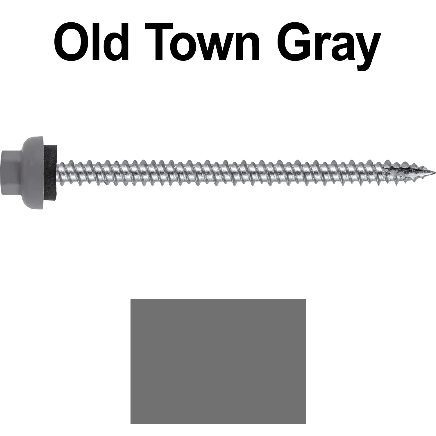 10 X 3“ HI-LO Zinc Aluminum Cap Metal Roofing Screws - Hex Washer Head - Self starting/self tapping - EPDM washer. Colored head. - Image 109