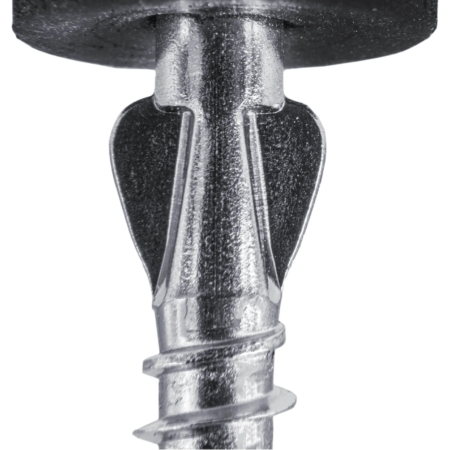 12 X 1-1/2" PFP STAINLESS STEEL Fastener - 1/4" Washer Hex Head - #3 Drill Point Tip -  For Polycarbonite, Fiberglass and PVC sheeting. Colored head. - Image 3