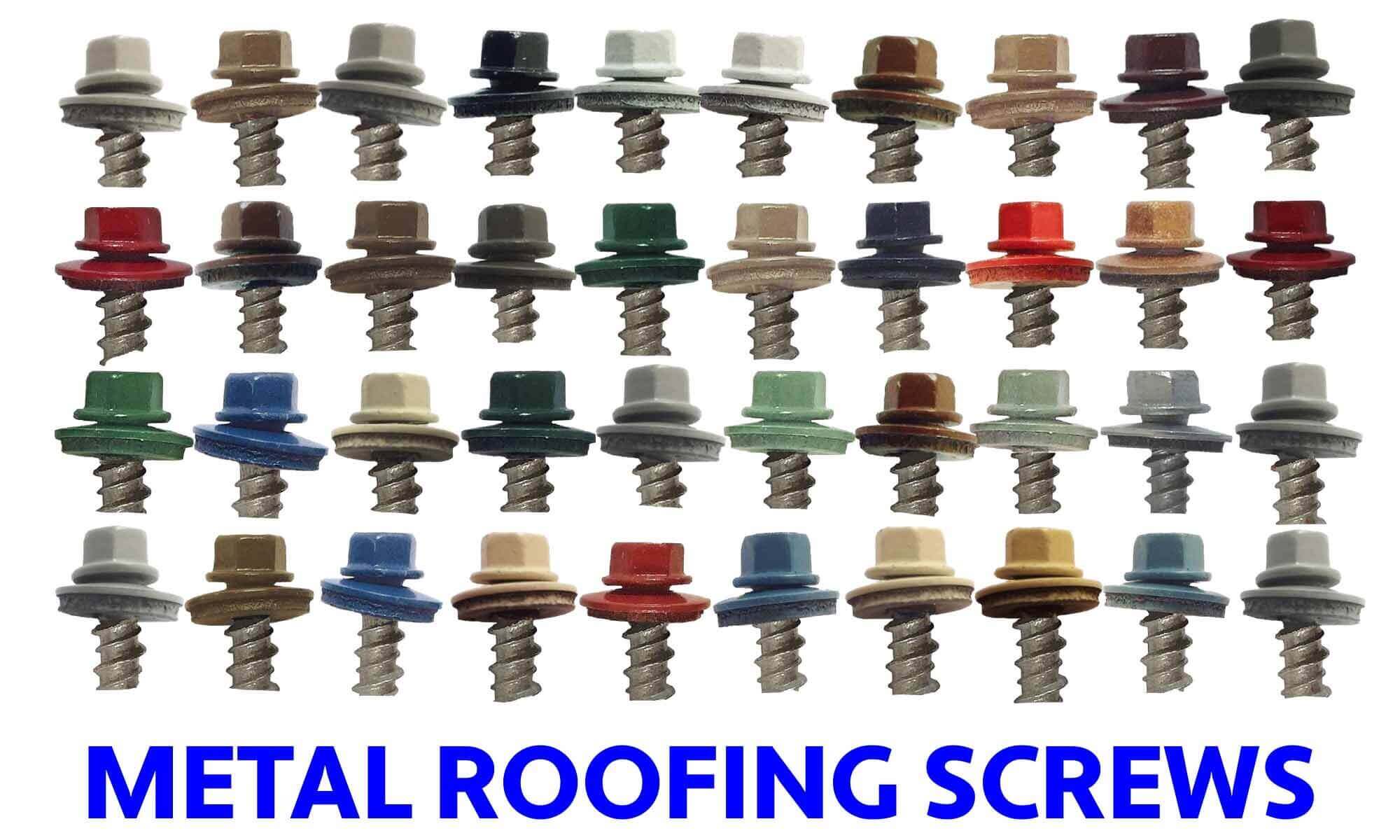 #12 x 2" Metal to Metal Type #3 Metal Roofing Screws - Hex Head Drill Point - 9/16" EPDM Washer. - Image 5