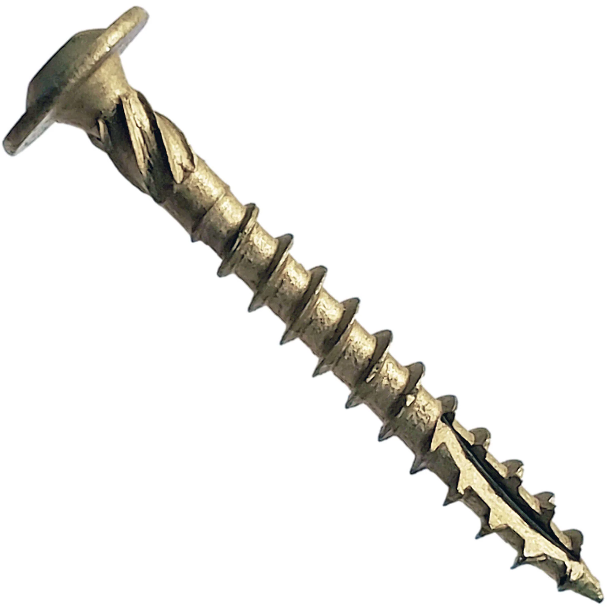 #14 Construction Lag Screws - Exterior Coated Torx/Star Drive Heavy Duty Structural Lag With Modified Truss Washer Head - Image 3
