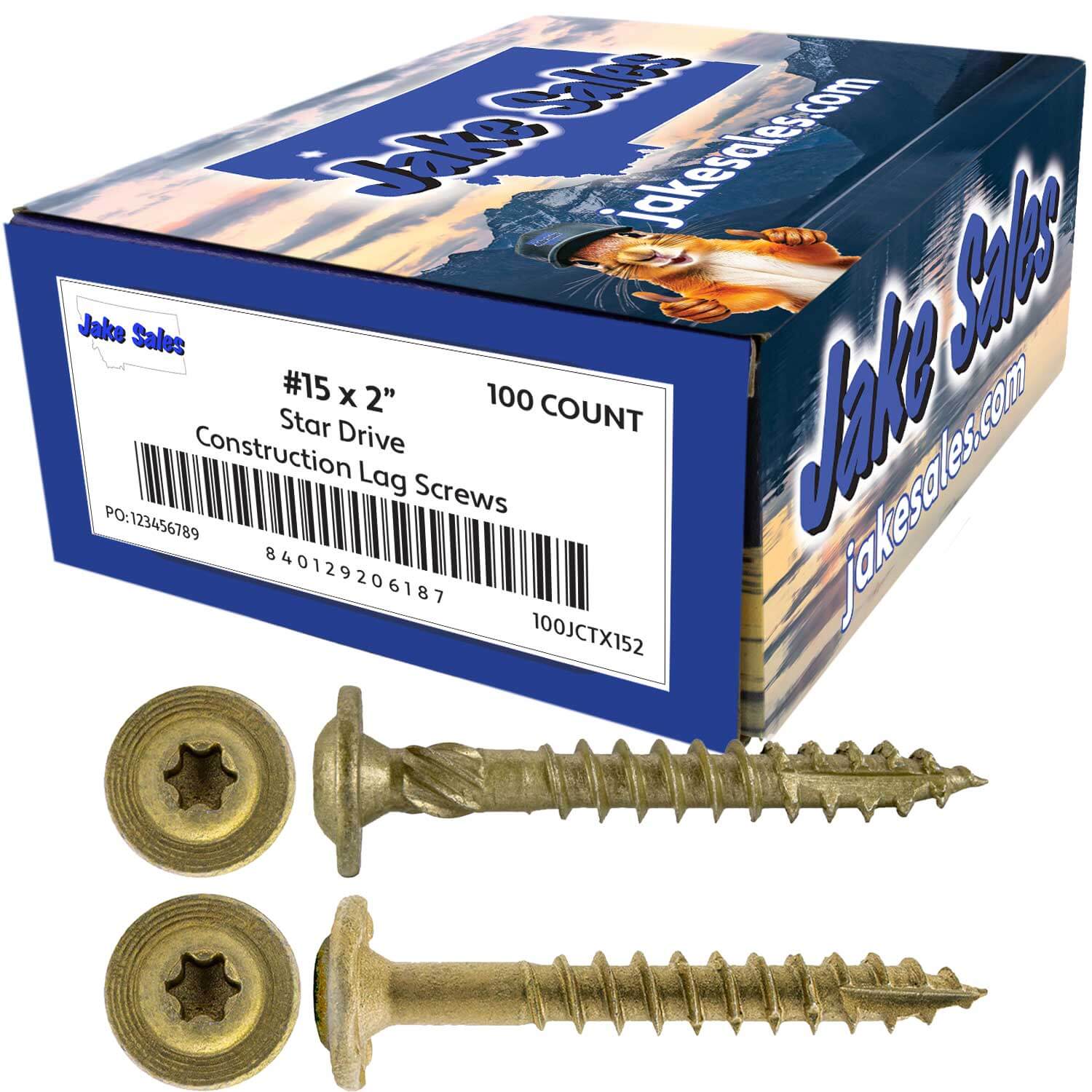 #15 Construction Lag Screw Exterior Coated Torx/Star Drive Heavy Duty Structural Lag Screw - Modified Truss Washer Head - Image 29