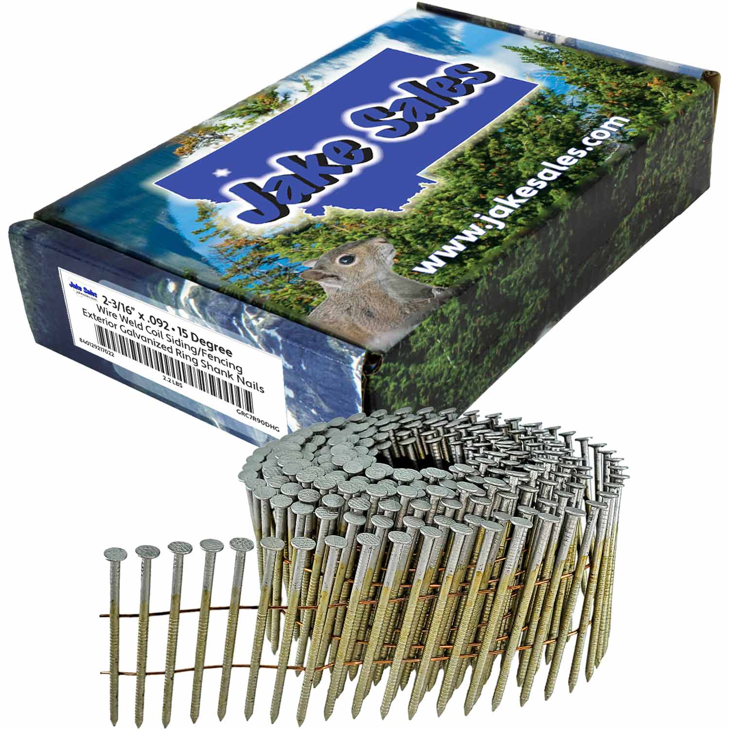 15° Wire Weld Collated Coil Roofing, Siding & Fencing Nails - Image 11