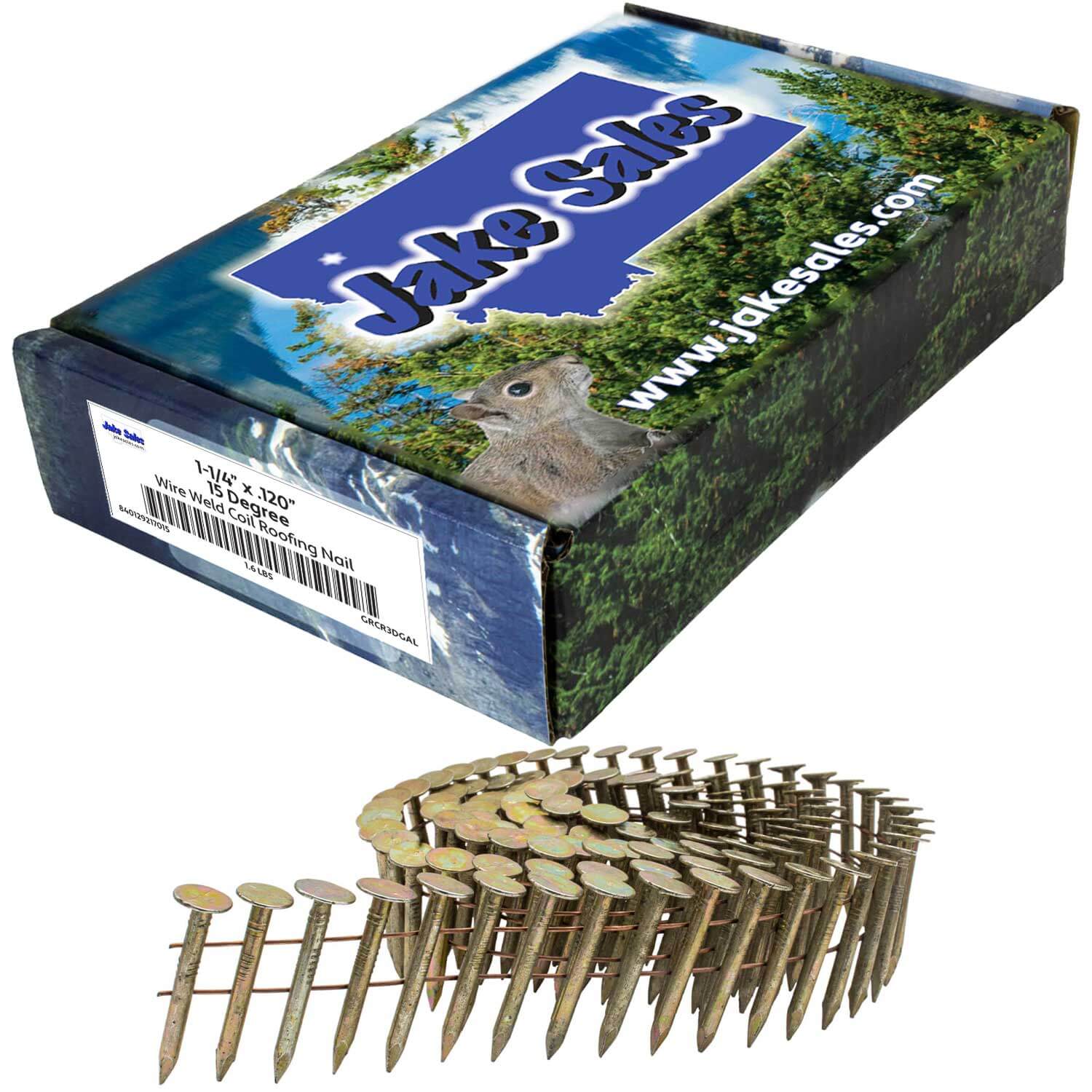 15° Wire Weld Collated Coil Roofing, Siding & Fencing Nails - Image 12