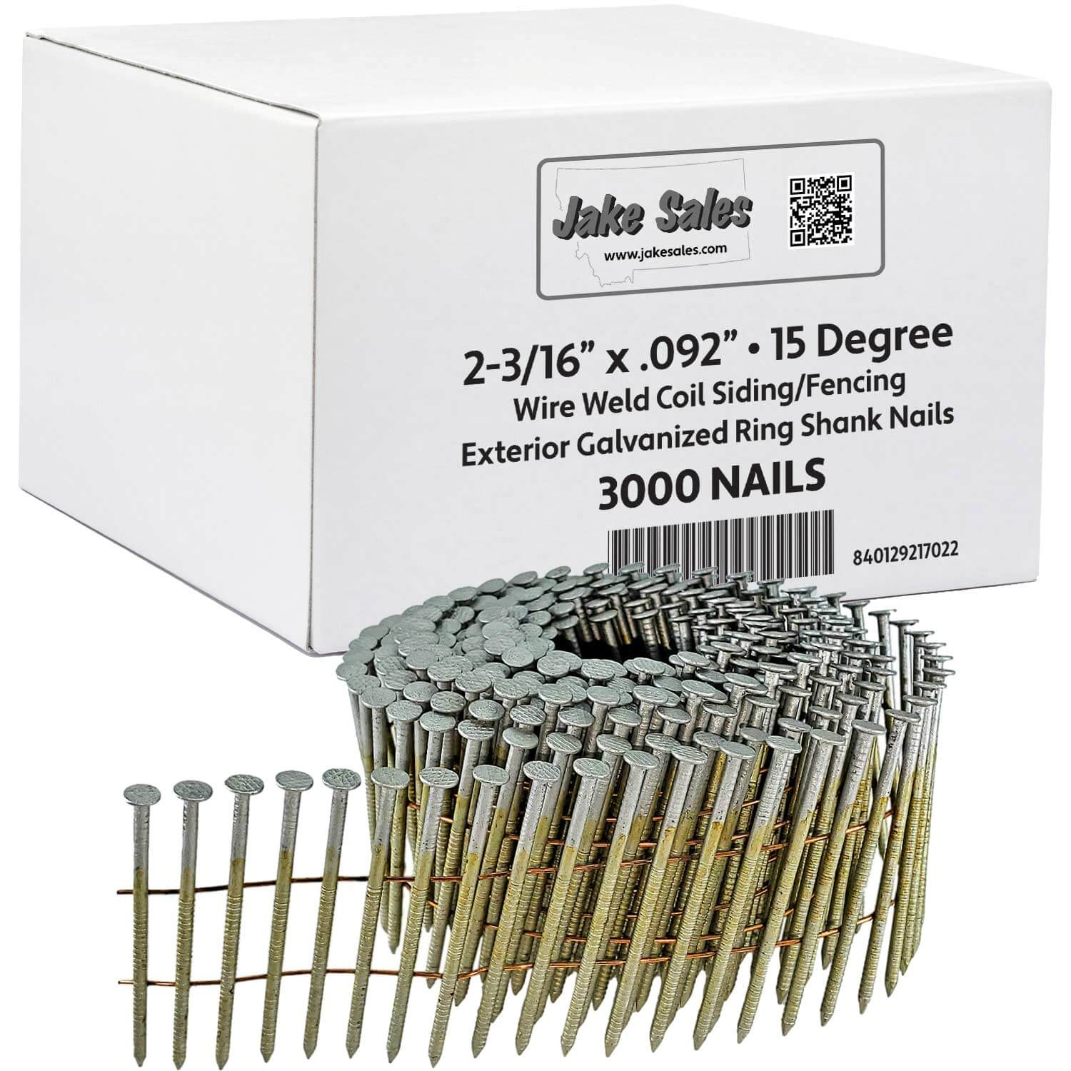 15° Wire Weld Collated Coil Roofing, Siding & Fencing Nails - Image 18