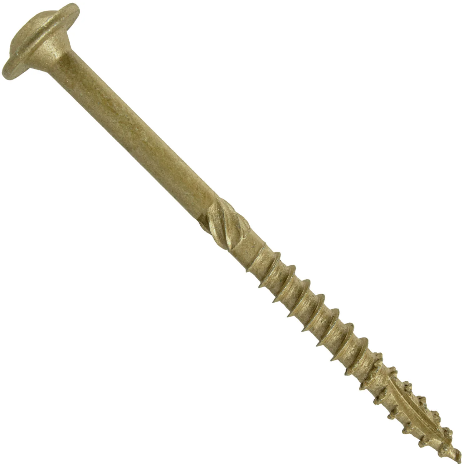 #17 Construction Lag Screw Exterior Coated Torx/Star Drive Heavy Duty Structural Lag - Modified Truss Washer Head - Image 3