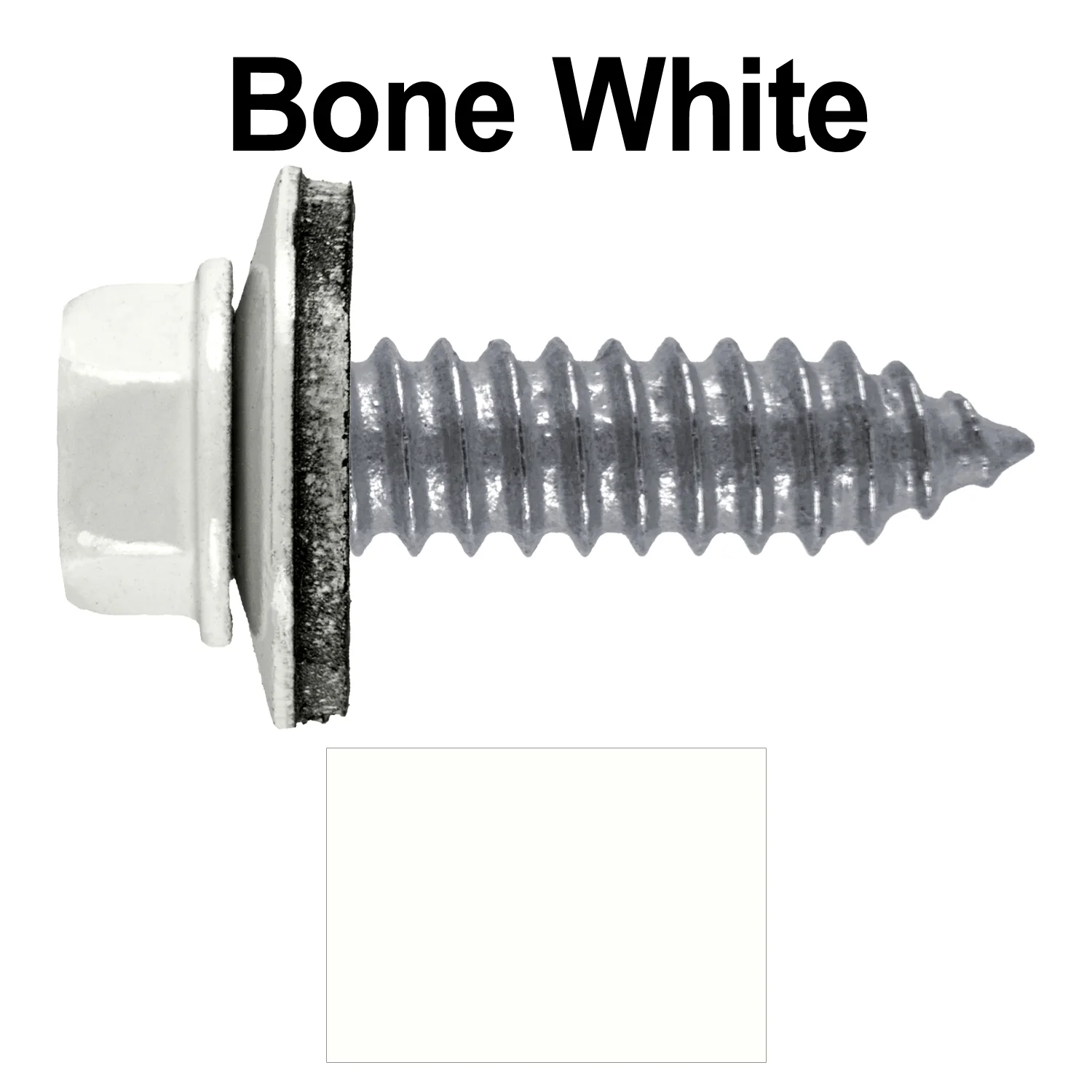 17 x 1" Metal Roofing Screws - Metal Panel to Metal Purlins and Recovery Screws - Hex Washer Head - EPDM washer. - Image 50