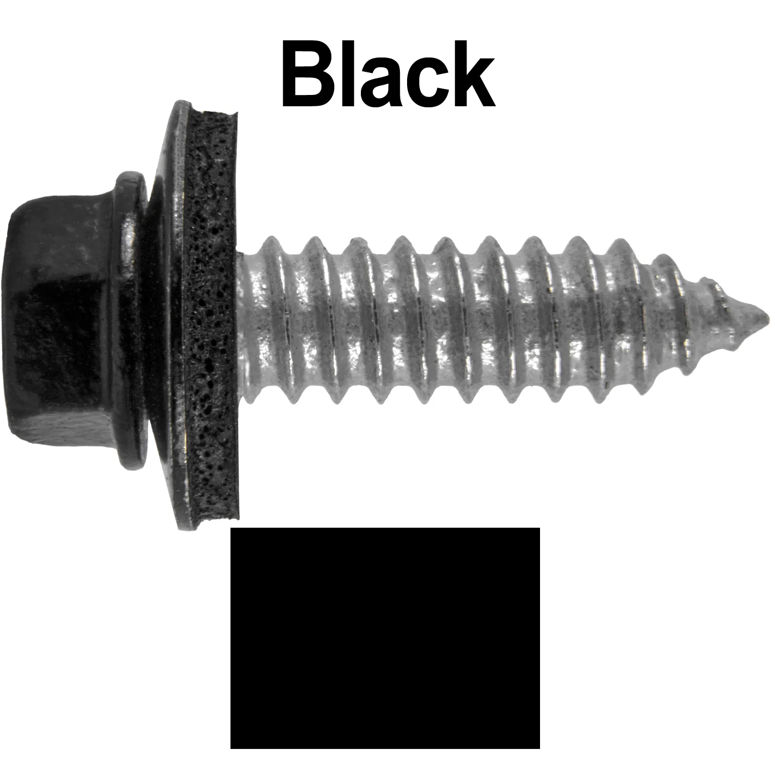 17 x 1" Metal Roofing Screws - Metal Panel to Metal Purlins and Recovery Screws - Hex Washer Head - EPDM washer. - Image 6