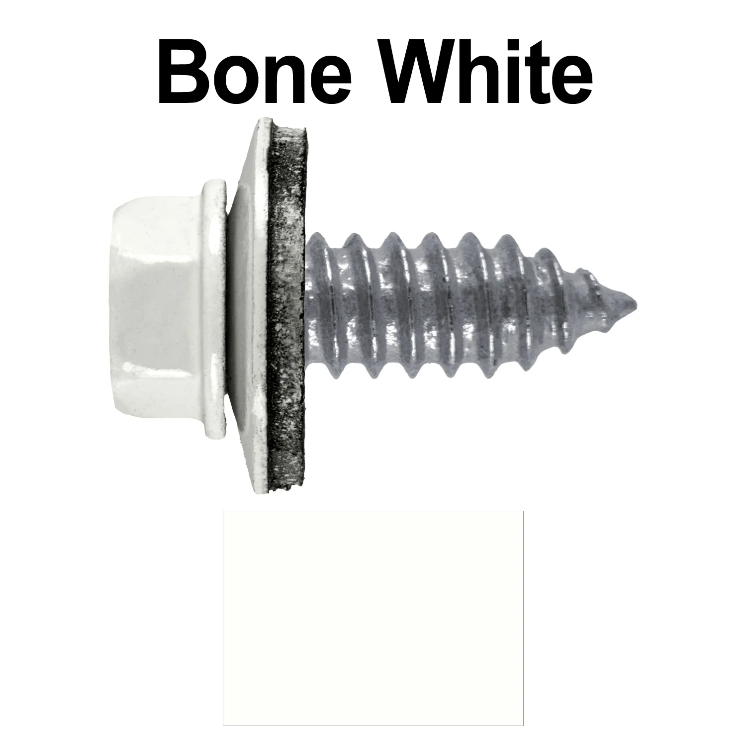 17 x 3/4" Metal Roofing Screws - Metal Panel to Metal Purlins and Recovery Screws - Hex Washer Head - EPDM washer. - Image 49