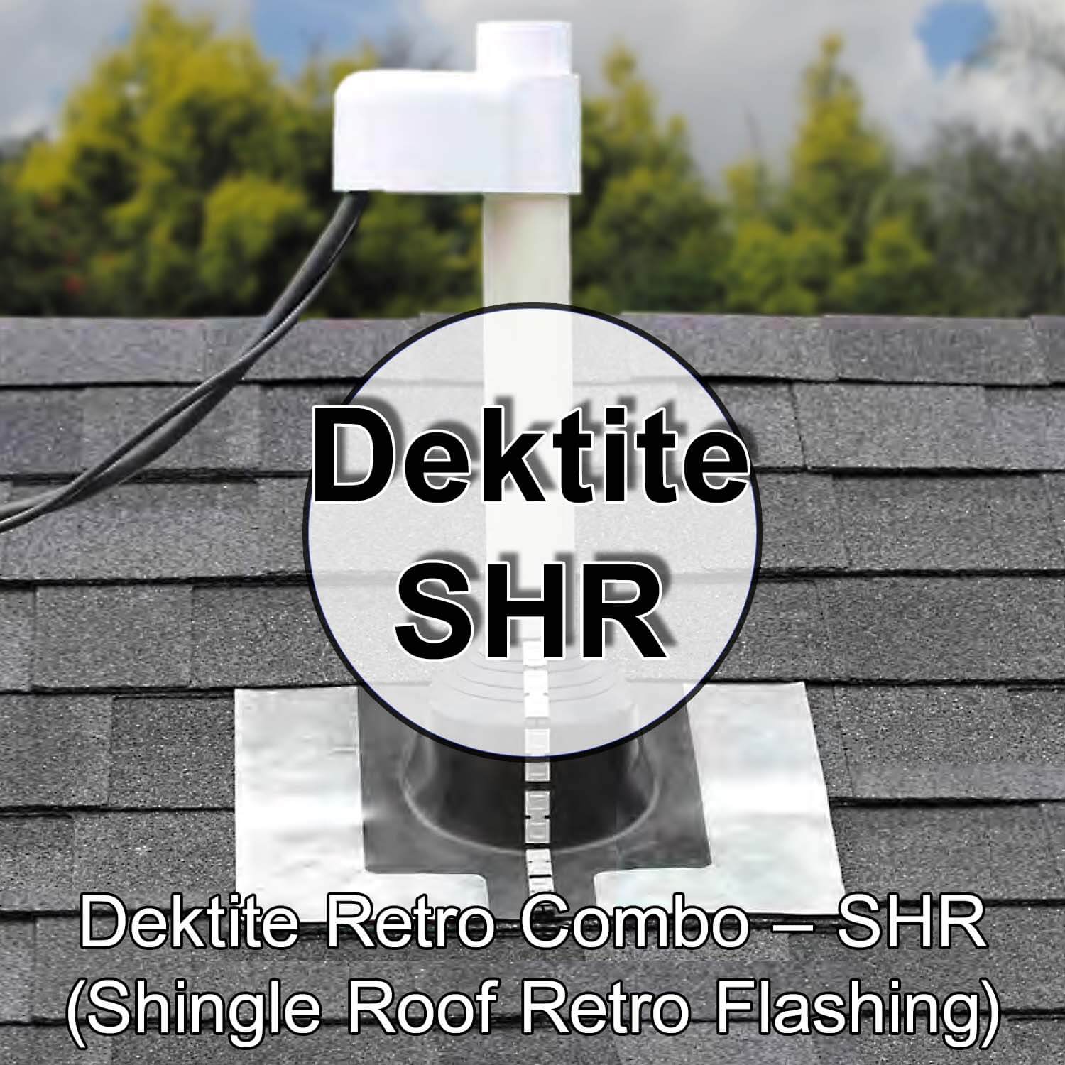 Dektite Retrofit (Shingle Roofs) Electrical Service Masts - Image 13