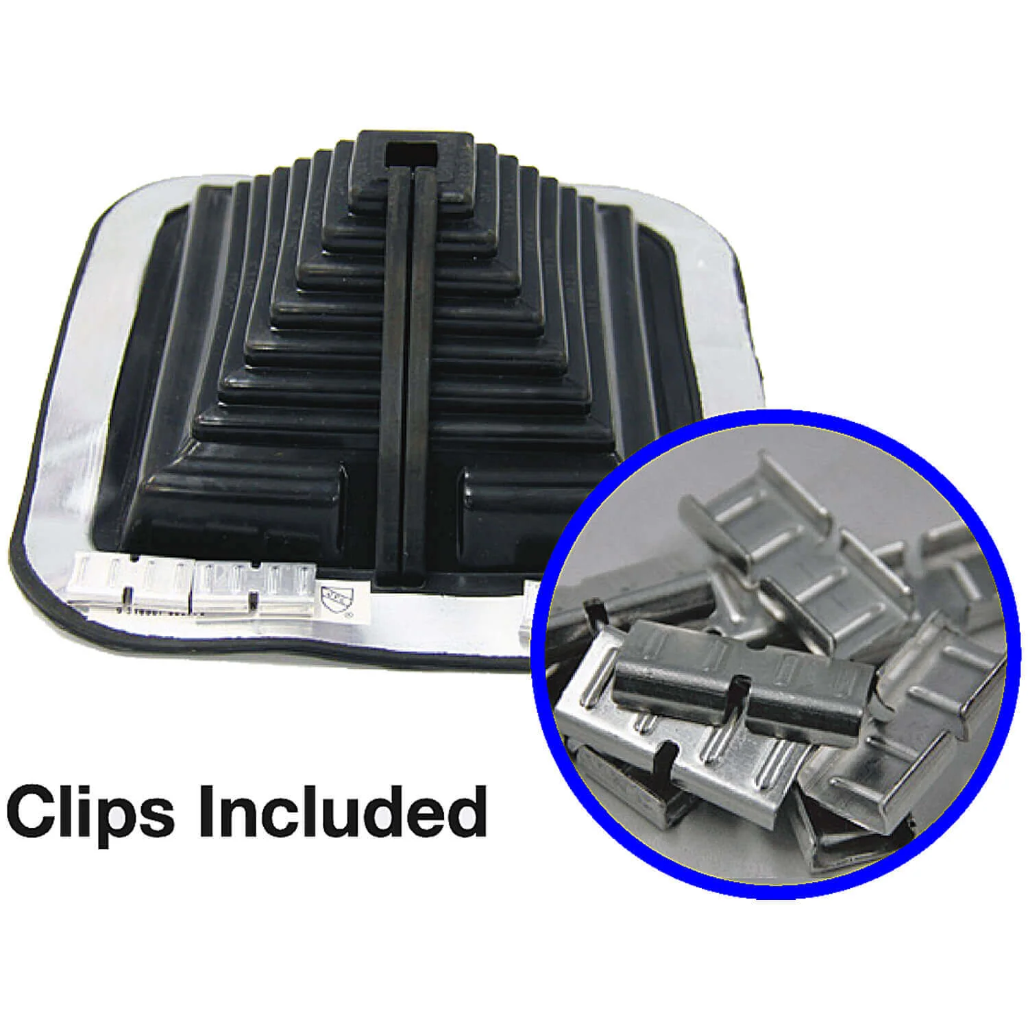 DCS103BC Black Square Pipe, Square Base Combo Pipe Flashing - Image 2