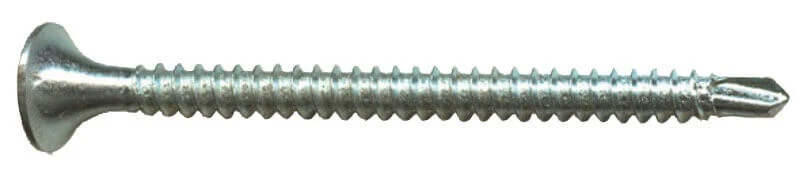 6 x 1-1/4" Bugle Head - Drywall To Metal - Phillips Head With Self Drilling #2 Drill Point tip - Zinc Coated for Corrosion Resistance. For Interior Usage. - Image 9