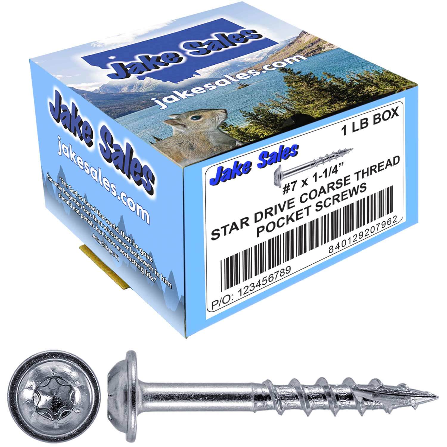 #7 Coarse Thread Pocket Hole Torx/Star Head Screws - Torx/Star Drive Pocket Hole Screws for Cabinetry & Furniture. - T-20 Torx Screw Head - Image 32