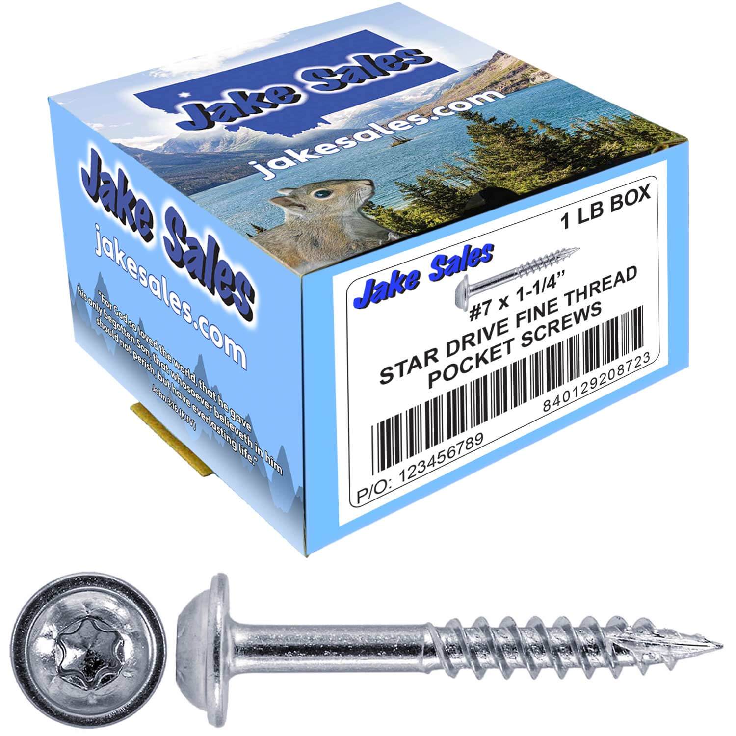 #7 Pocket Hole Torx/Star Head Screws FINE Thread - - Torx/Star Drive Pocket Hole Screws for Cabinetry & Furniture - T-20 Torx Screw Head - Image 33