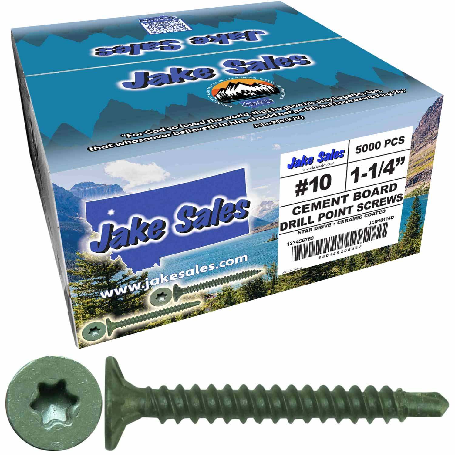 #10 Cement Board Torx/Star Head Screws DRILL POINT for Fastening Cement Backer Board/Cement Board/Tile Board - Torx/Star - T-25 Torx Head - Image 28