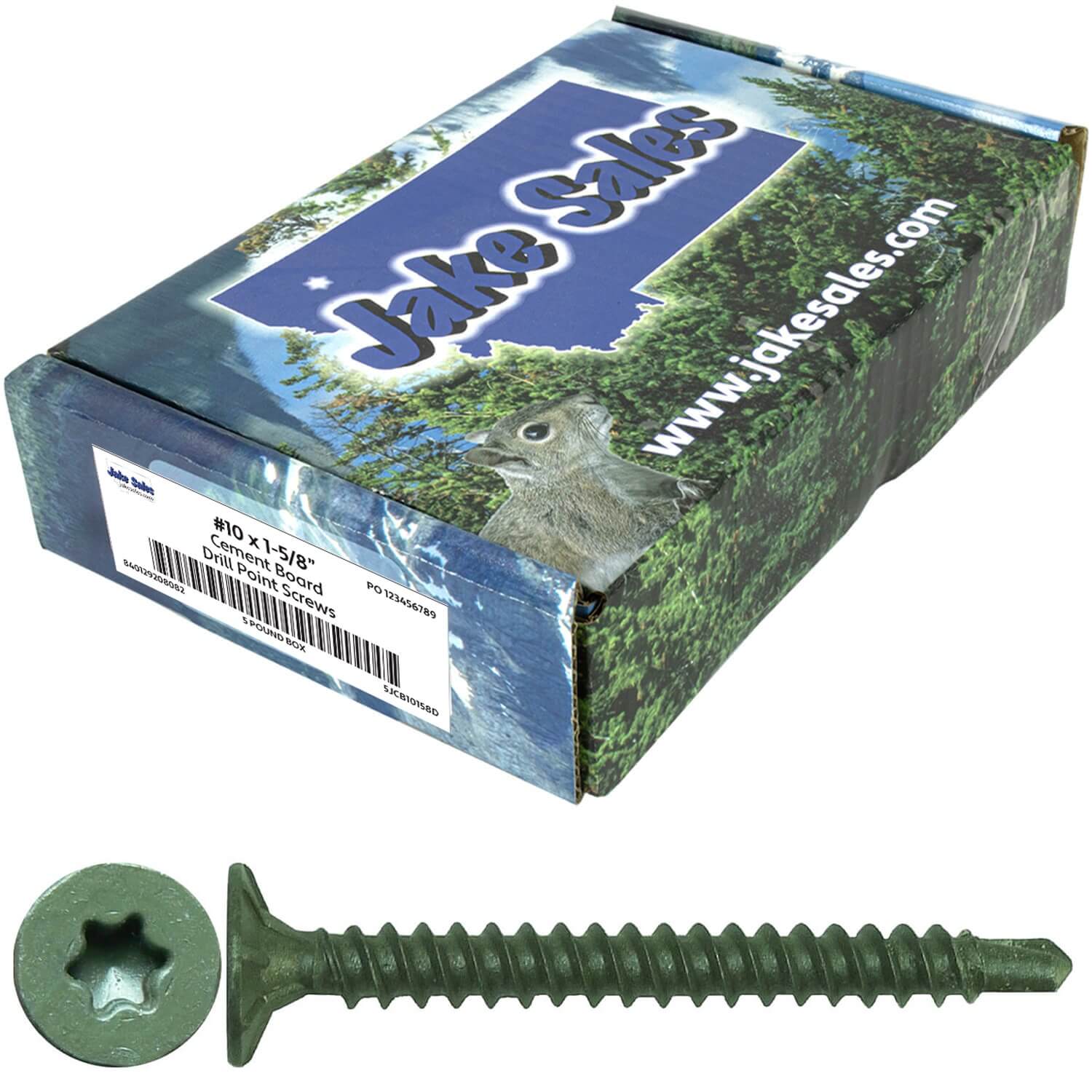 #10 Cement Board Torx/Star Head Screws DRILL POINT for Fastening Cement Backer Board/Cement Board/Tile Board - Torx/Star - T-25 Torx Head - Image 30