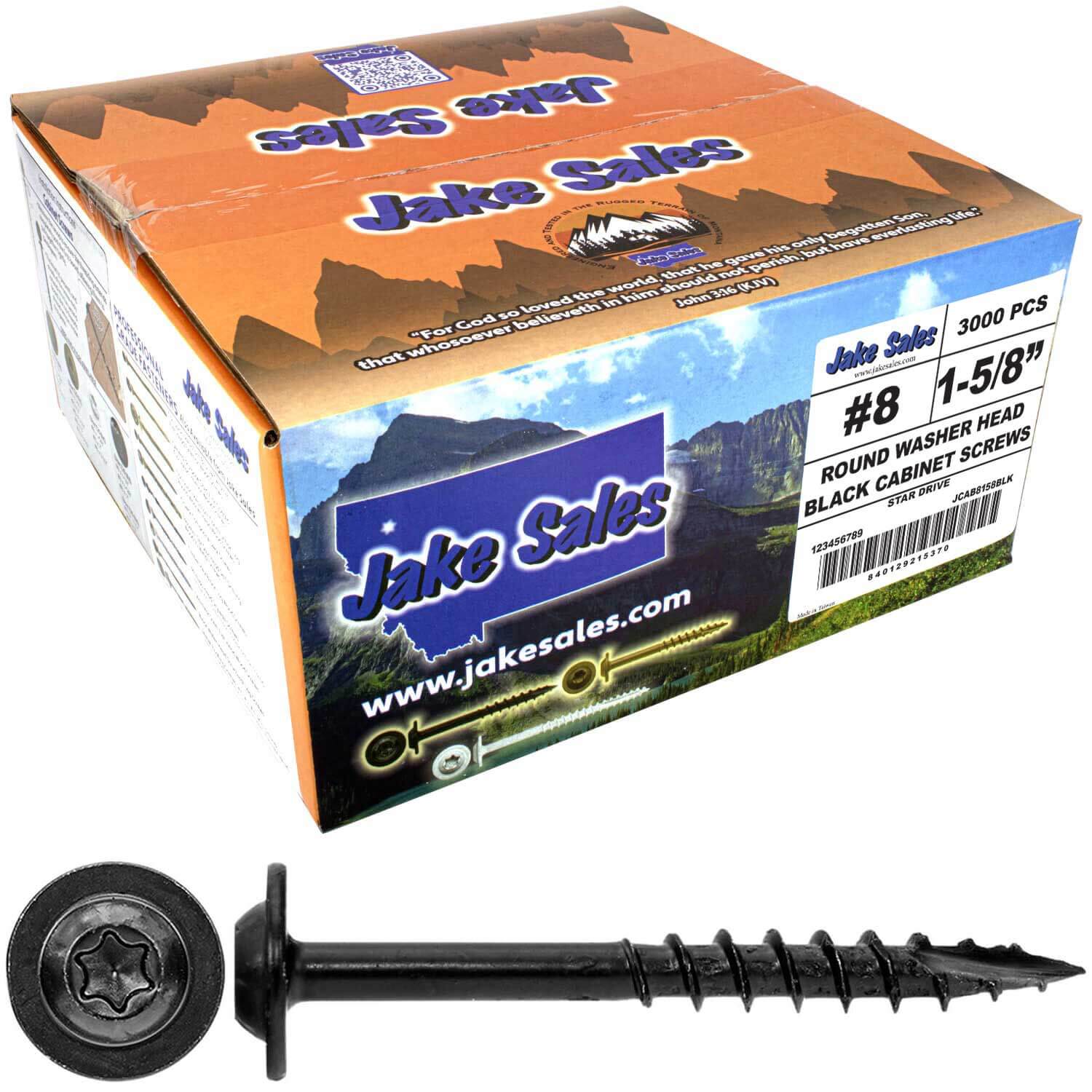 #8 Round Washer Head Truss Head Screw. Torx/Star Drive Head Wood Screws. Multipurpose Cabinet, Furniture, Siding and Trim and General Construction - Image 11