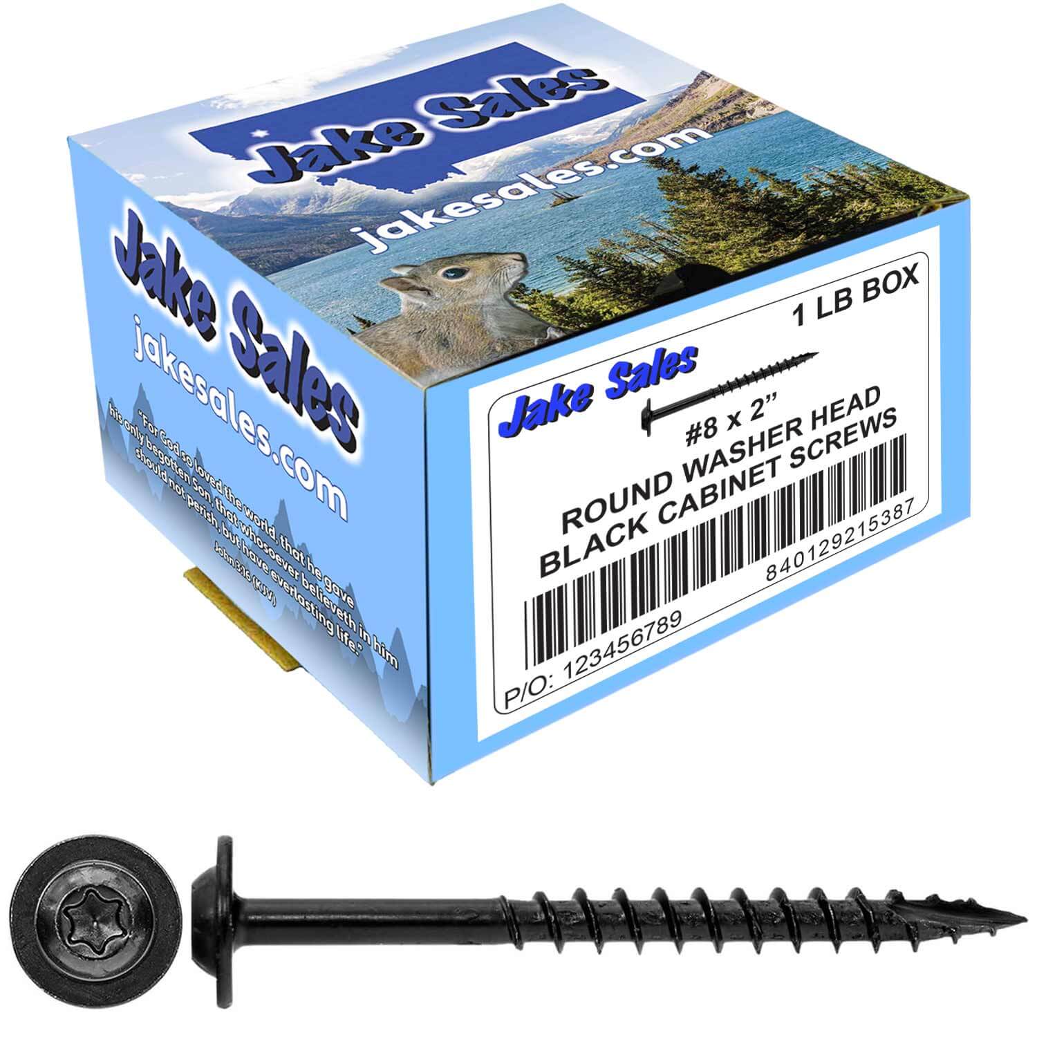 #8 Round Washer Head Truss Head Screw. Torx/Star Drive Head Wood Screws. Multipurpose Cabinet, Furniture, Siding and Trim and General Construction - Image 12
