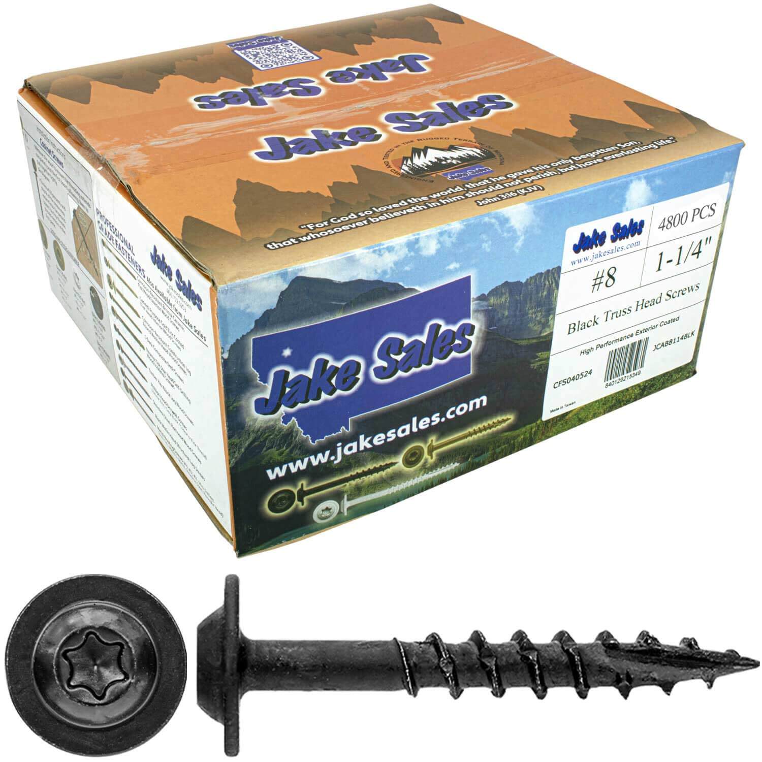 #8 Round Washer Head Truss Head Screw. Torx/Star Drive Head Wood Screws. Multipurpose Cabinet, Furniture, Siding and Trim and General Construction - Image 15