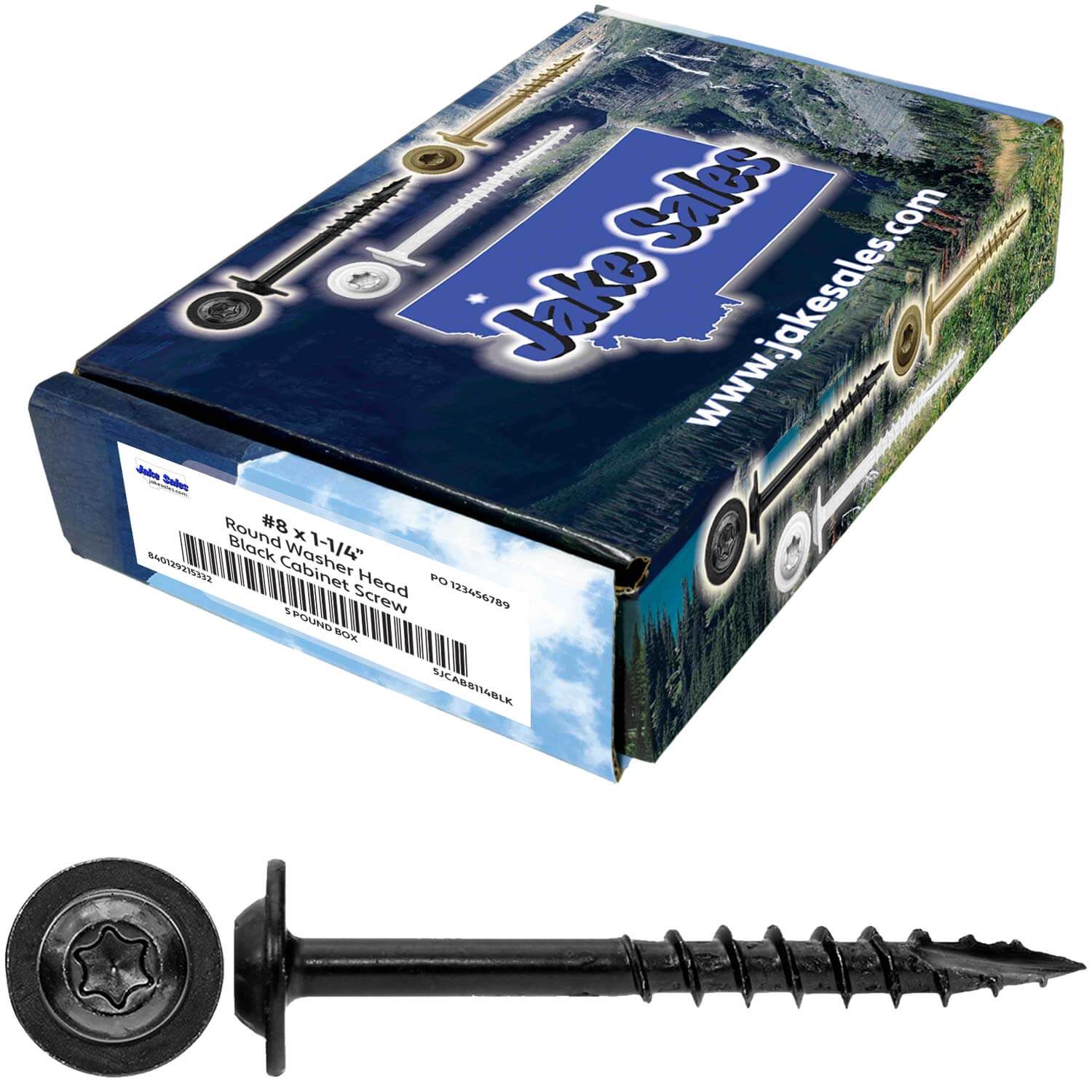 #8 Round Washer Head Truss Head Screw. Torx/Star Drive Head Wood Screws. Multipurpose Cabinet, Furniture, Siding and Trim and General Construction - Image 20