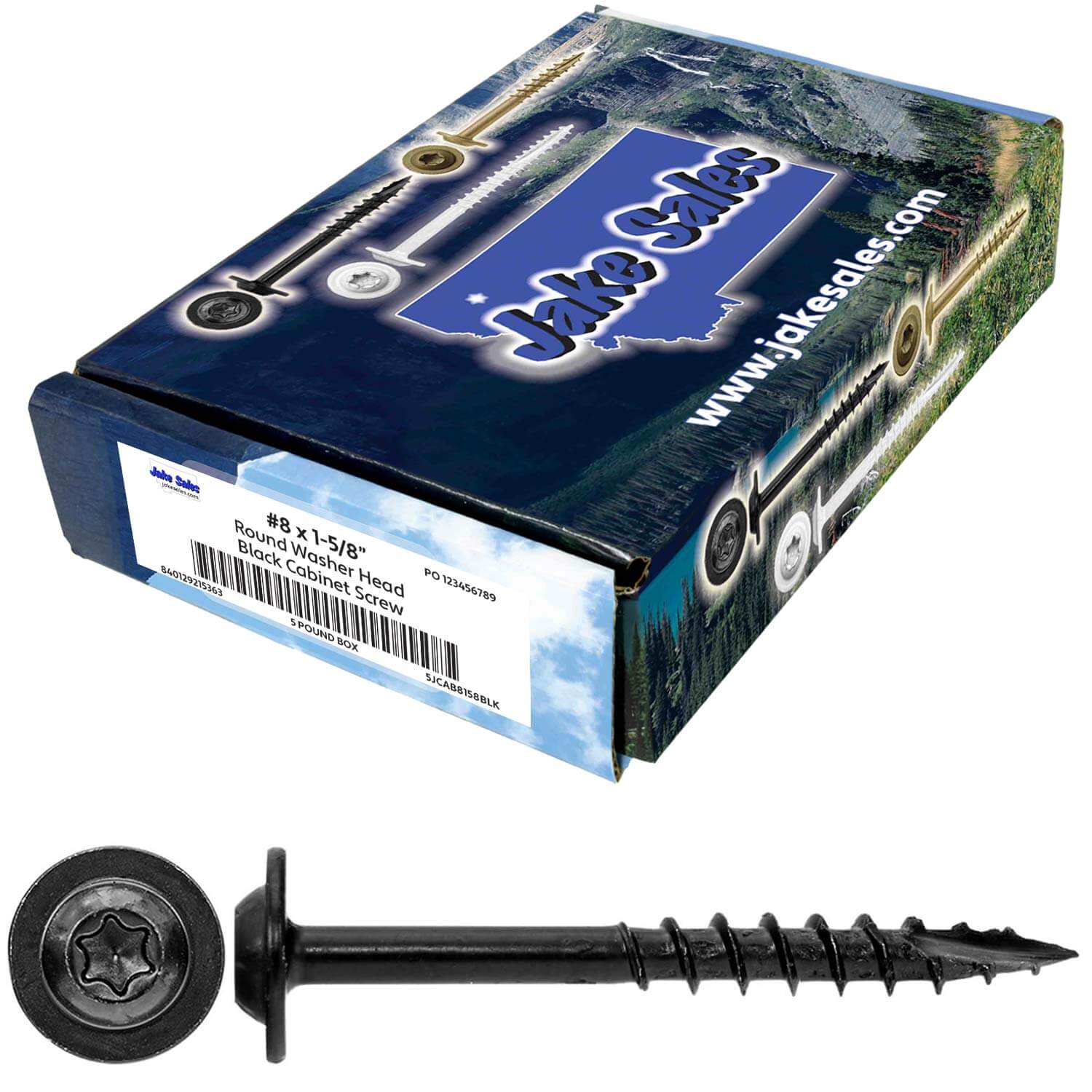#8 Round Washer Head Truss Head Screw. Torx/Star Drive Head Wood Screws. Multipurpose Cabinet, Furniture, Siding and Trim and General Construction - Image 25