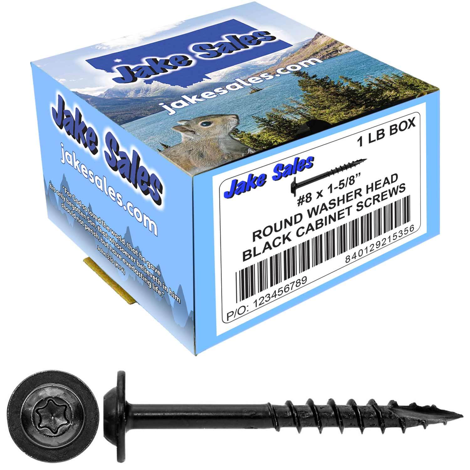 #8 Round Washer Head Truss Head Screw. Torx/Star Drive Head Wood Screws. Multipurpose Cabinet, Furniture, Siding and Trim and General Construction - Image 9