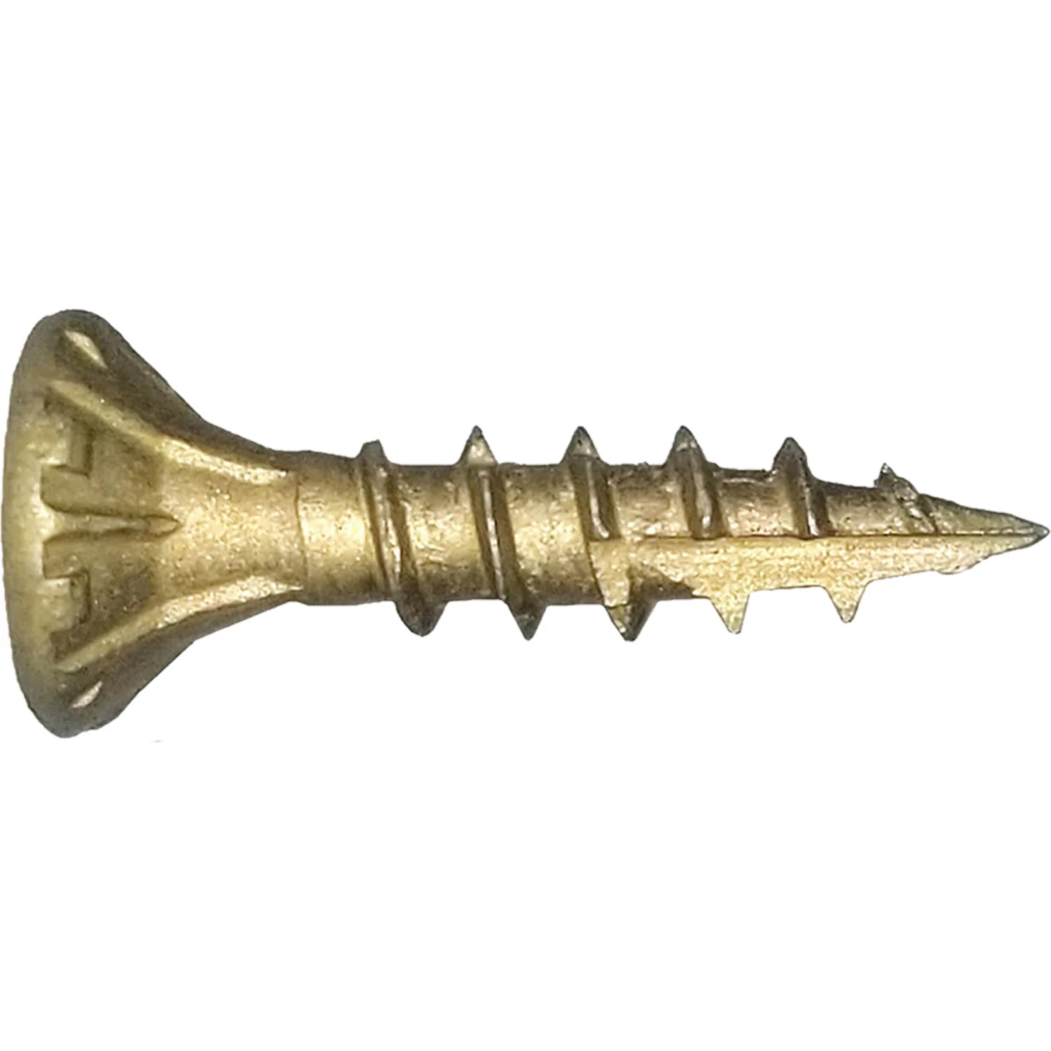 #8 x 3/4" Bronze Coated Multipurpose Wood Screw - Torx/Star Drive Flat Head - Exterior ACQ Compatible - 9 x 5 Pound Box Case ~17,145 Screws (OVERSTOCK) - Image 4